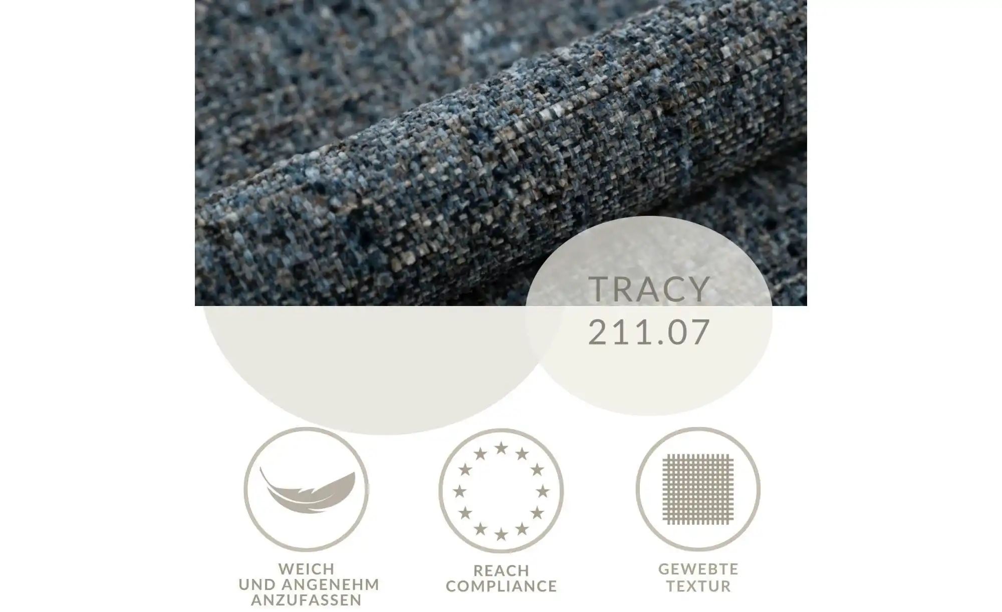 Thumbnail - Ecksofa Batu ¦ blau ¦ Maße (cm): B: 223 H: 100 Polstermöbel > Sofas > Ecksofas - Höffner