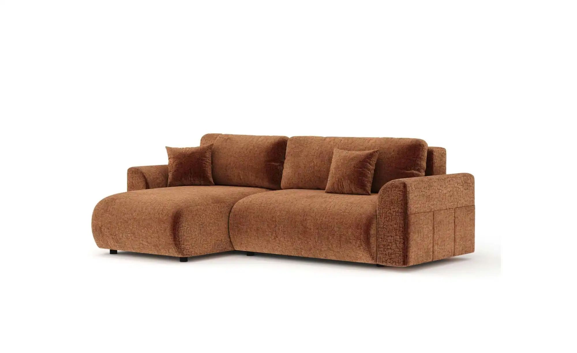 Ecksofa   ¦ kupfer ¦ Maße (cm): B: 235 H: 76 Polstermöbel > Sofas > Ecksofa günstig online kaufen