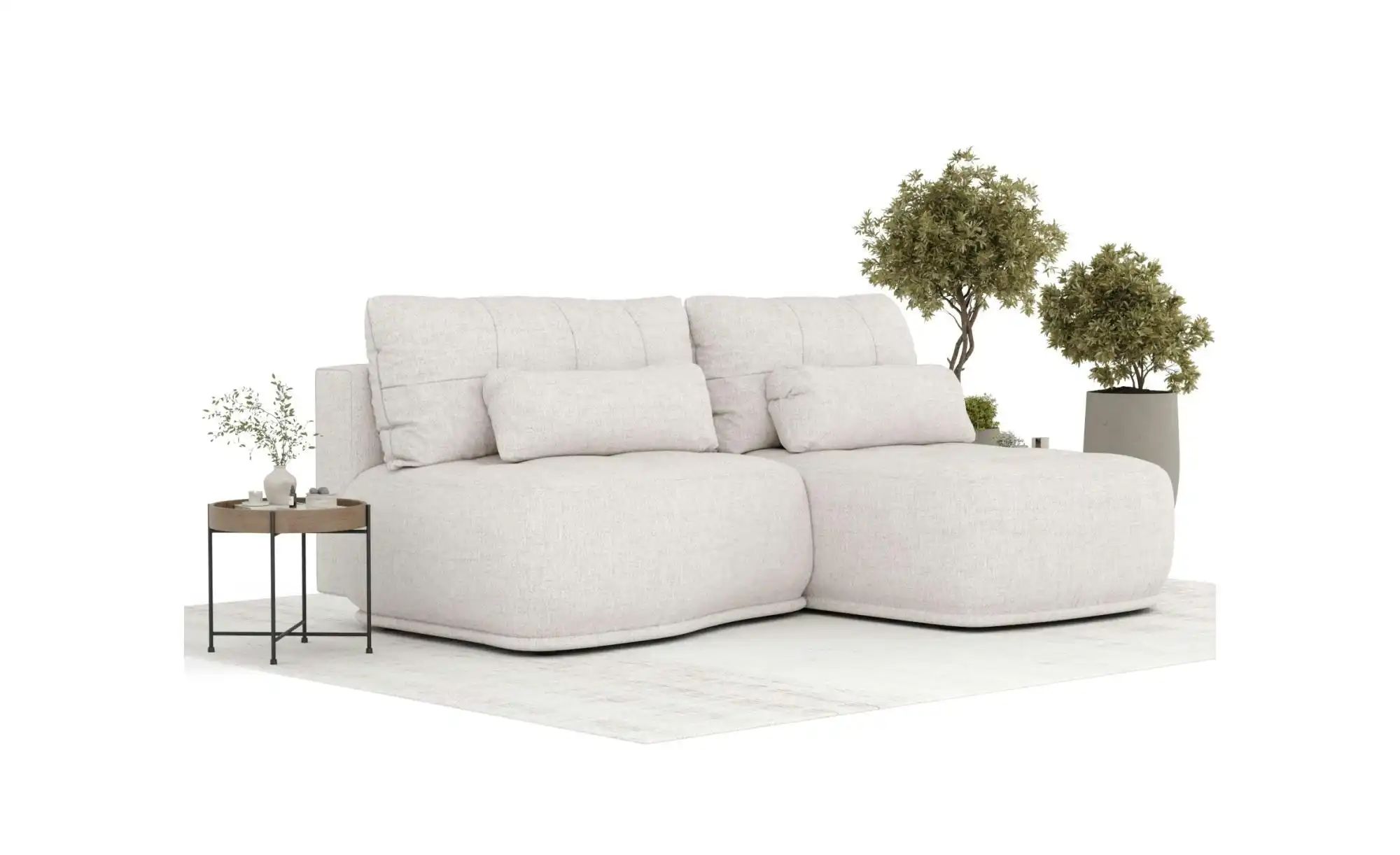 Thumbnail - Ecksofa Batu ¦ beige ¦ Maße (cm): B: 223 H: 100 Polstermöbel > Sofas > Ecksofas - Höffner