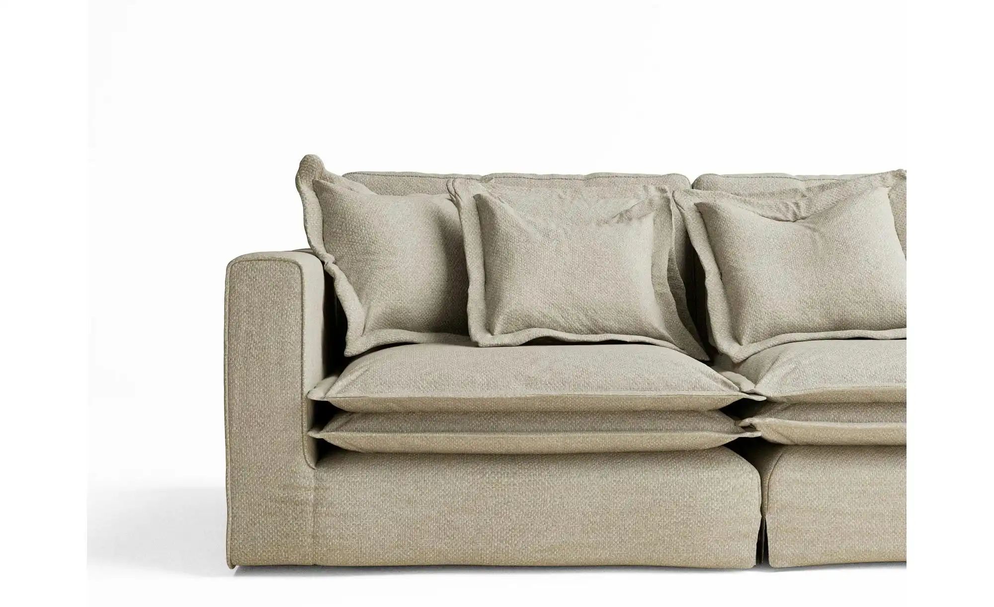 Einzelsofa  Amalfi ¦ beige ¦ Maße (cm): B: 338 H: 90 Polstermöbel > Sofas > günstig online kaufen