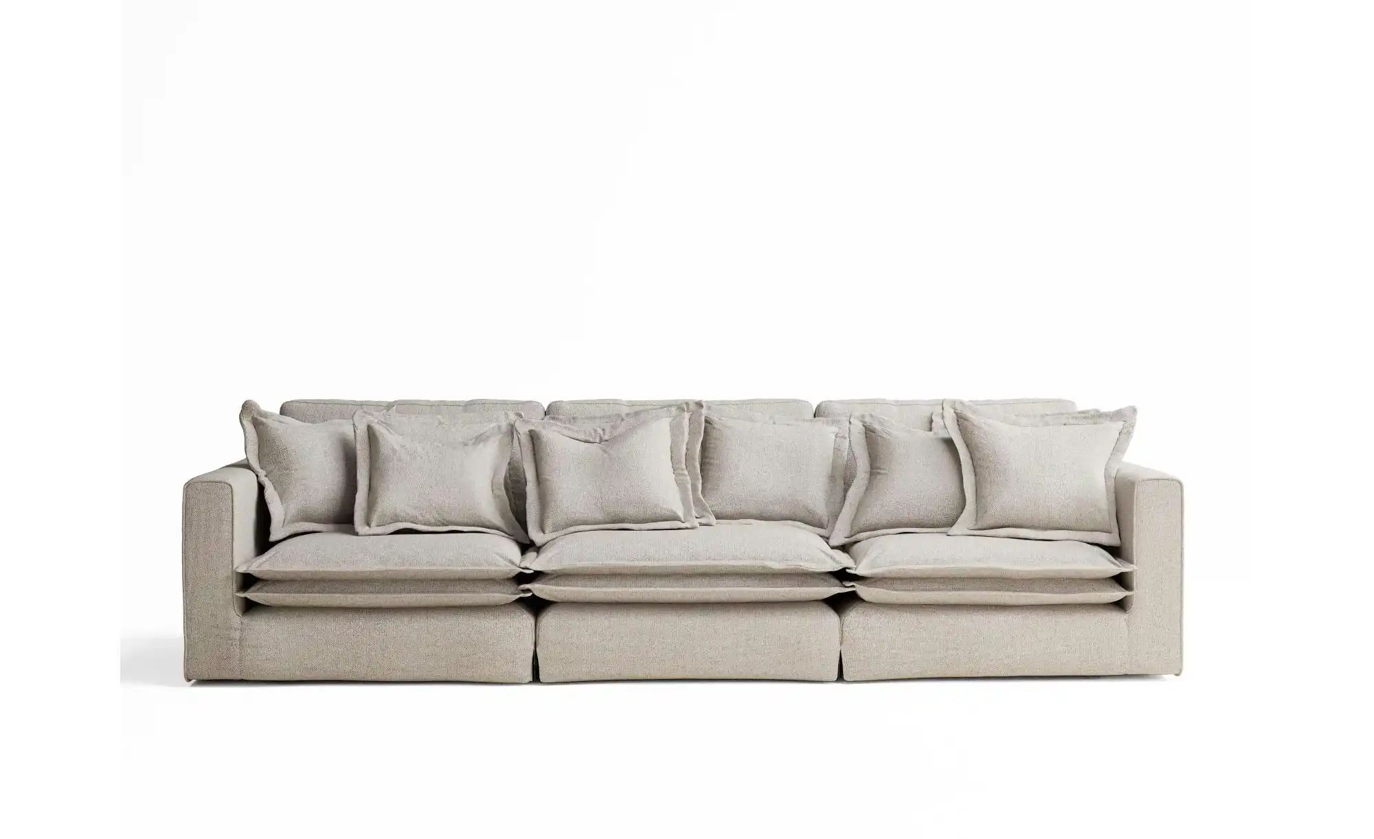Einzelsofa  Amalfi ¦ beige ¦ Maße (cm): B: 338 H: 90 Polstermöbel > Sofas > günstig online kaufen