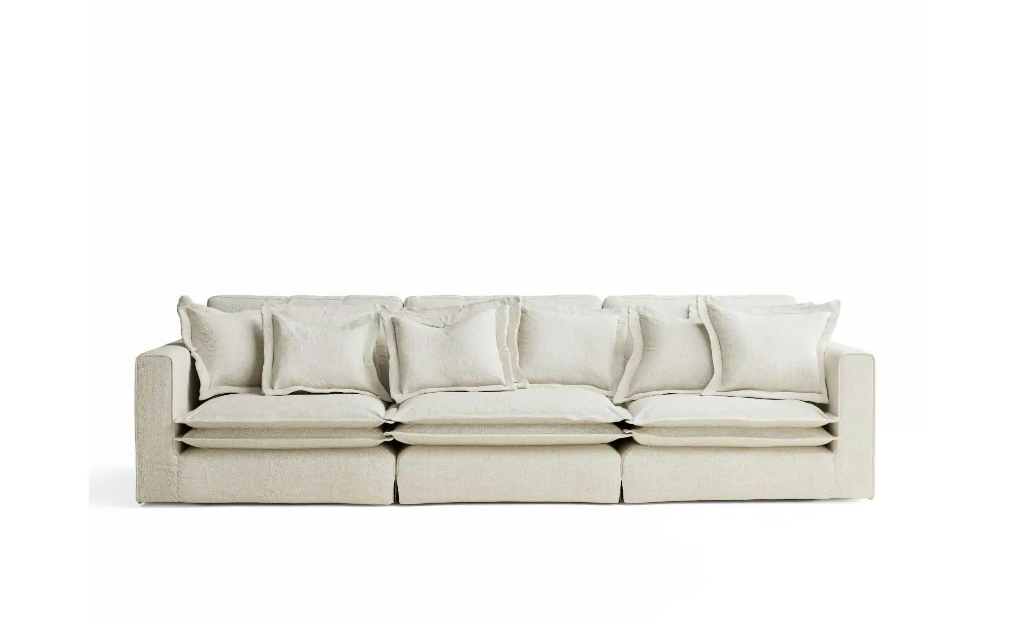 Einzelsofa  Amalfi ¦ creme ¦ Maße (cm): B: 338 H: 90 Polstermöbel > Sofas > günstig online kaufen
