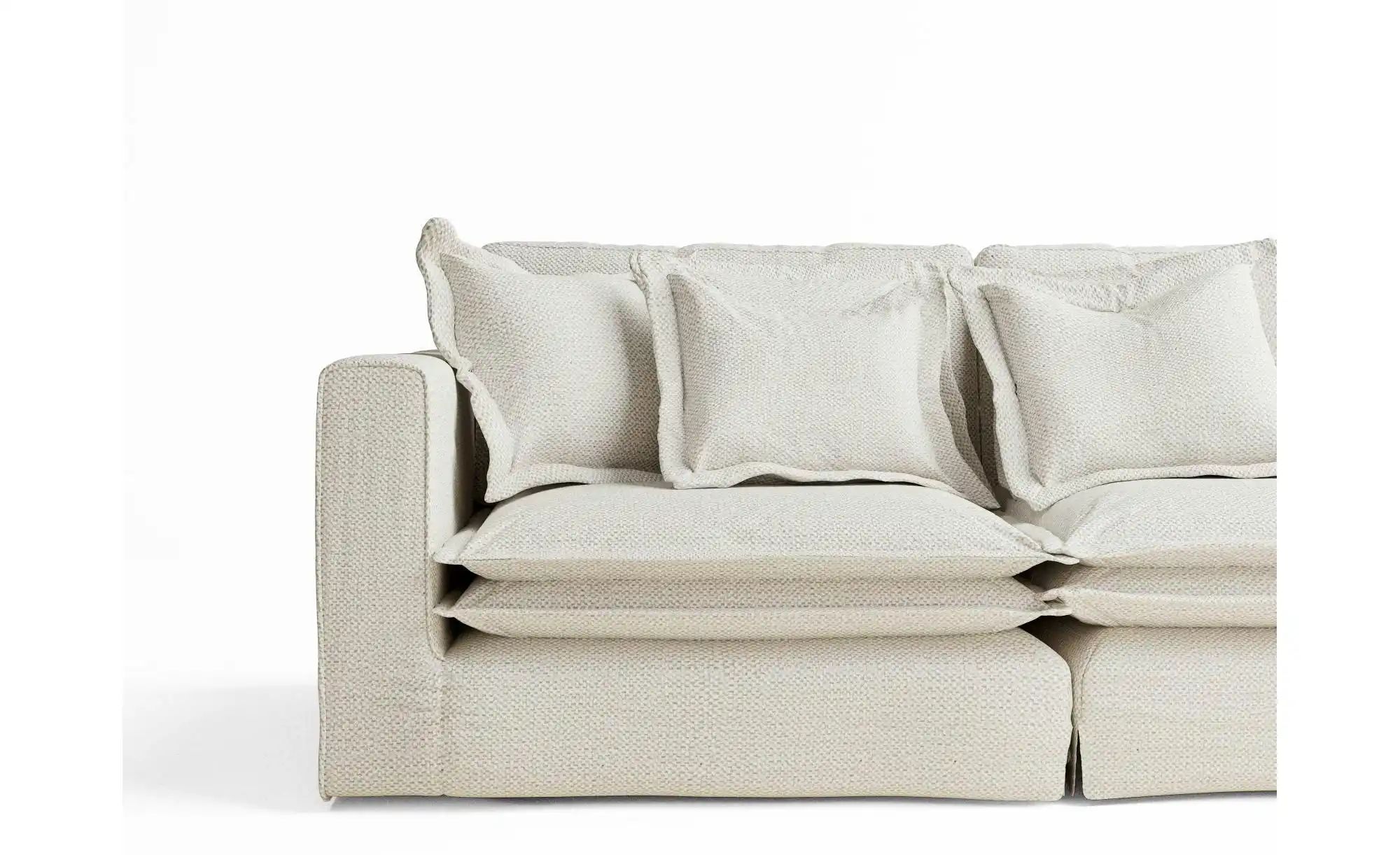 Einzelsofa  Amalfi ¦ creme ¦ Maße (cm): B: 338 H: 90 Polstermöbel > Sofas > günstig online kaufen