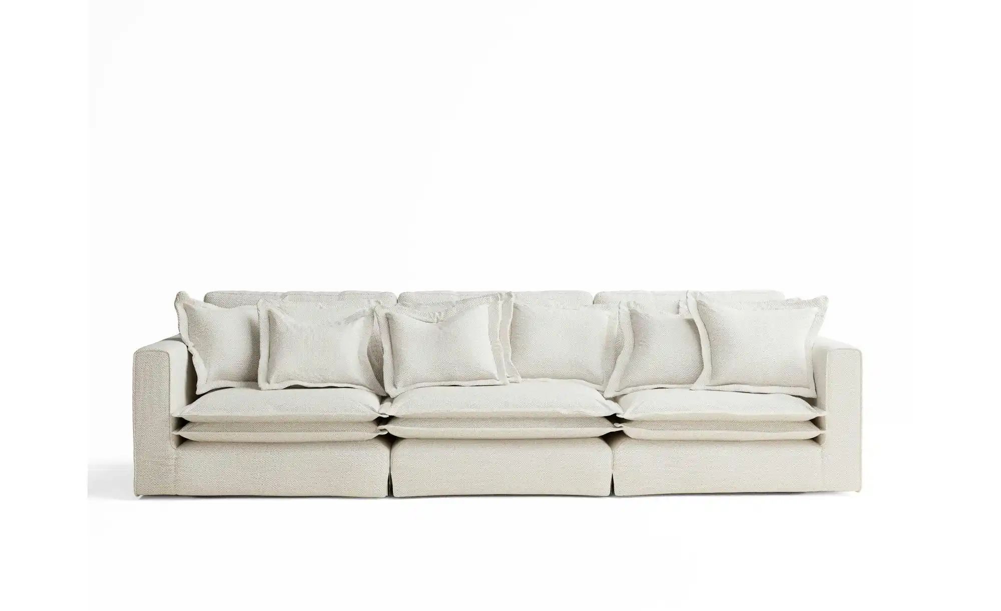 Einzelsofa  Amalfi ¦ creme ¦ Maße (cm): B: 338 H: 90 Polstermöbel > Sofas > günstig online kaufen