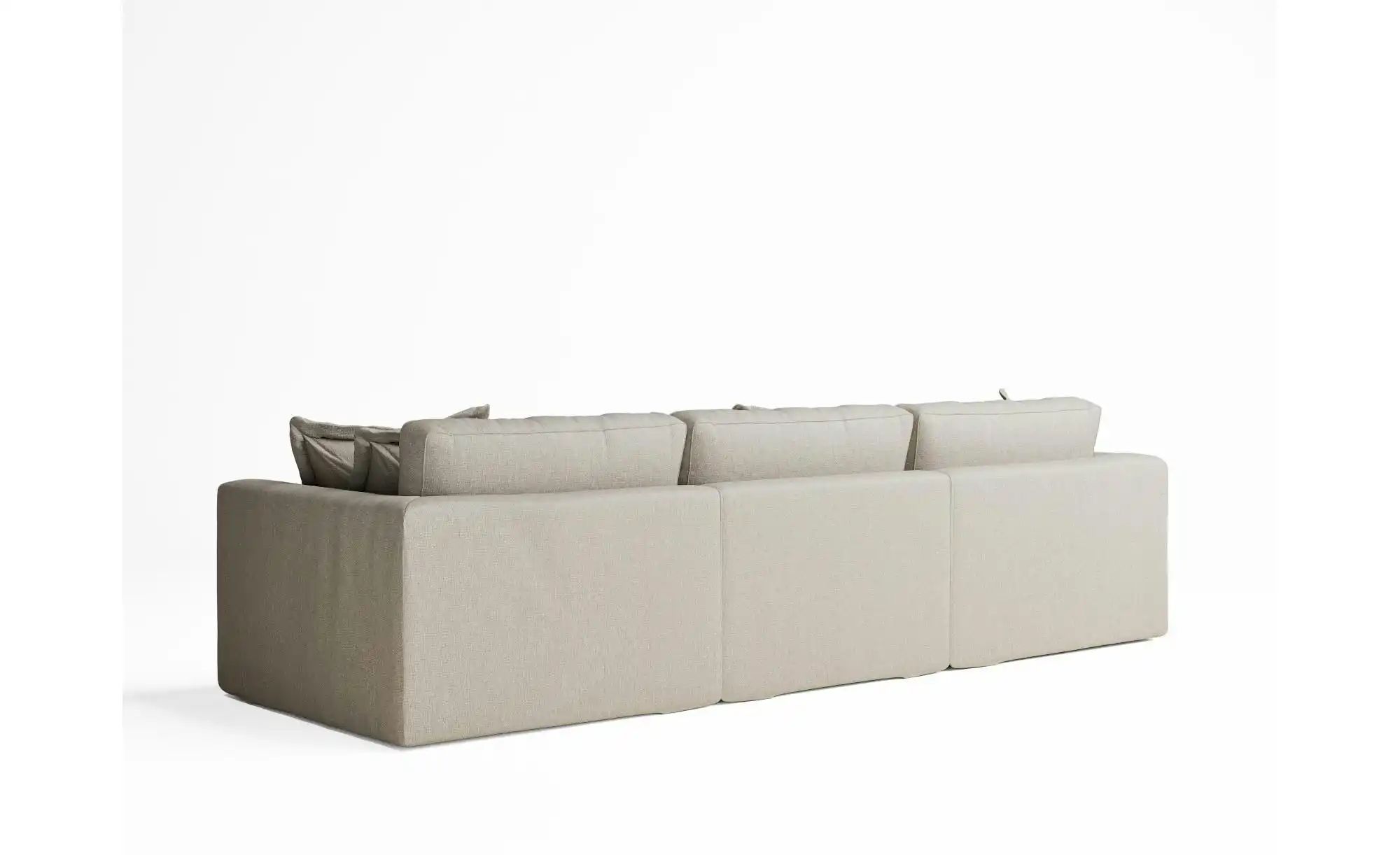 Einzelsofa  Amalfi ¦ beige ¦ Maße (cm): B: 338 H: 90 Polstermöbel > Sofas > günstig online kaufen