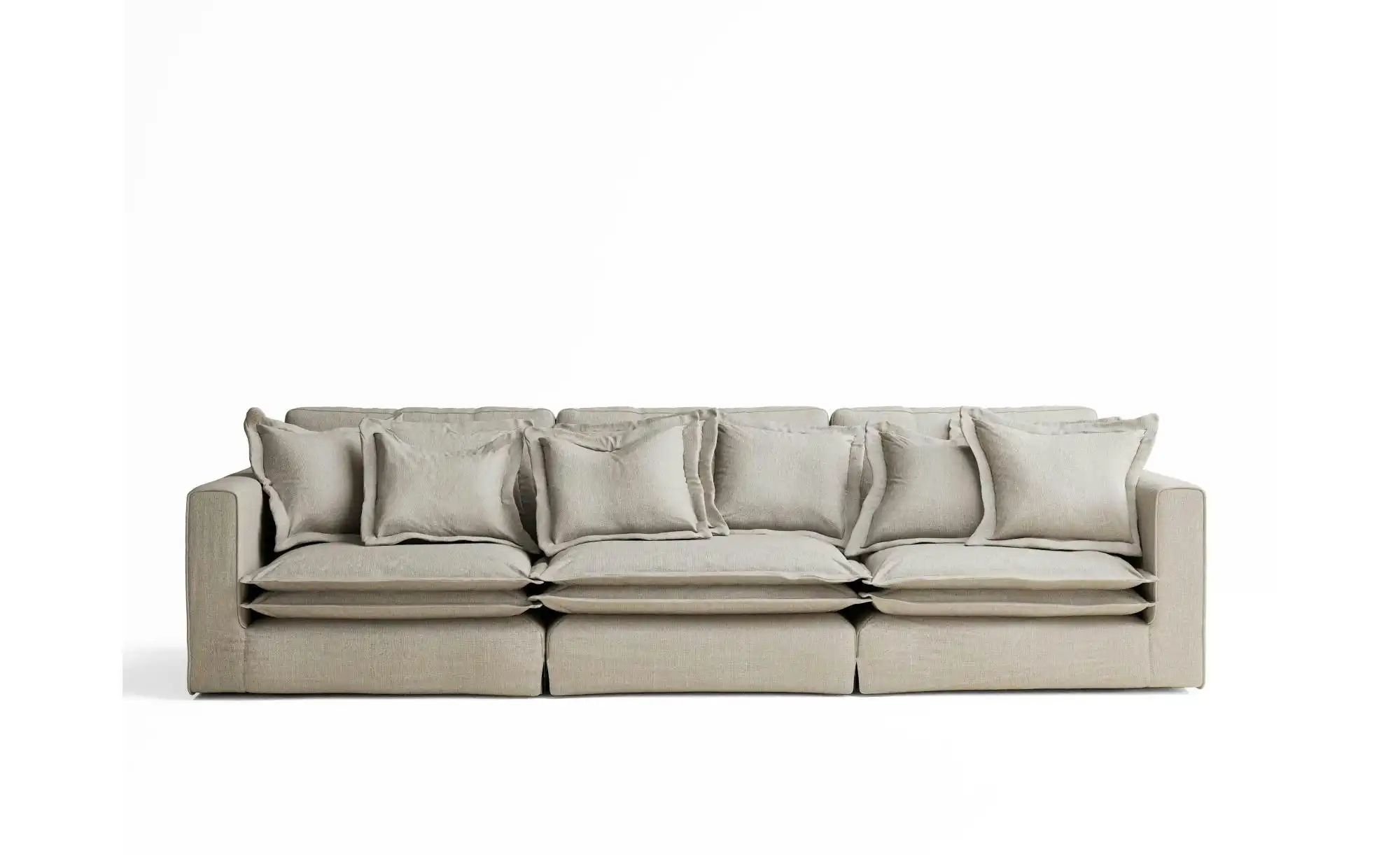 Einzelsofa  Amalfi ¦ beige ¦ Maße (cm): B: 338 H: 90 Polstermöbel > Sofas > günstig online kaufen