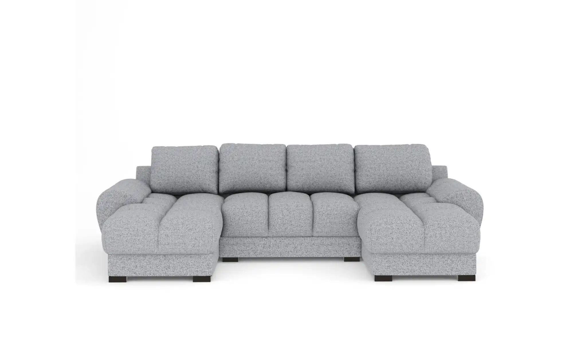 Wohnlandschaft  Peebles ¦ grau ¦ Maße (cm): B: 330 H: 90 Polstermöbel > Sof günstig online kaufen