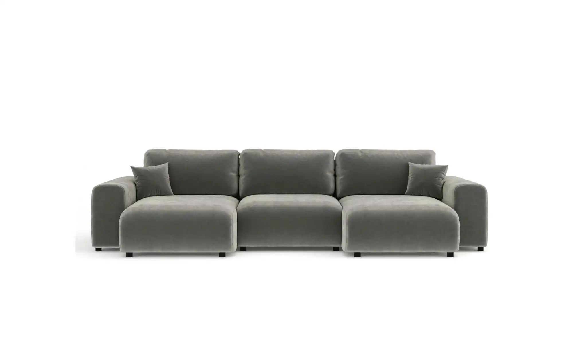 Wohnlandschaft  Zanzibar  ¦ grau ¦ Maße (cm): B: 325 H: 79 Polstermöbel > S günstig online kaufen