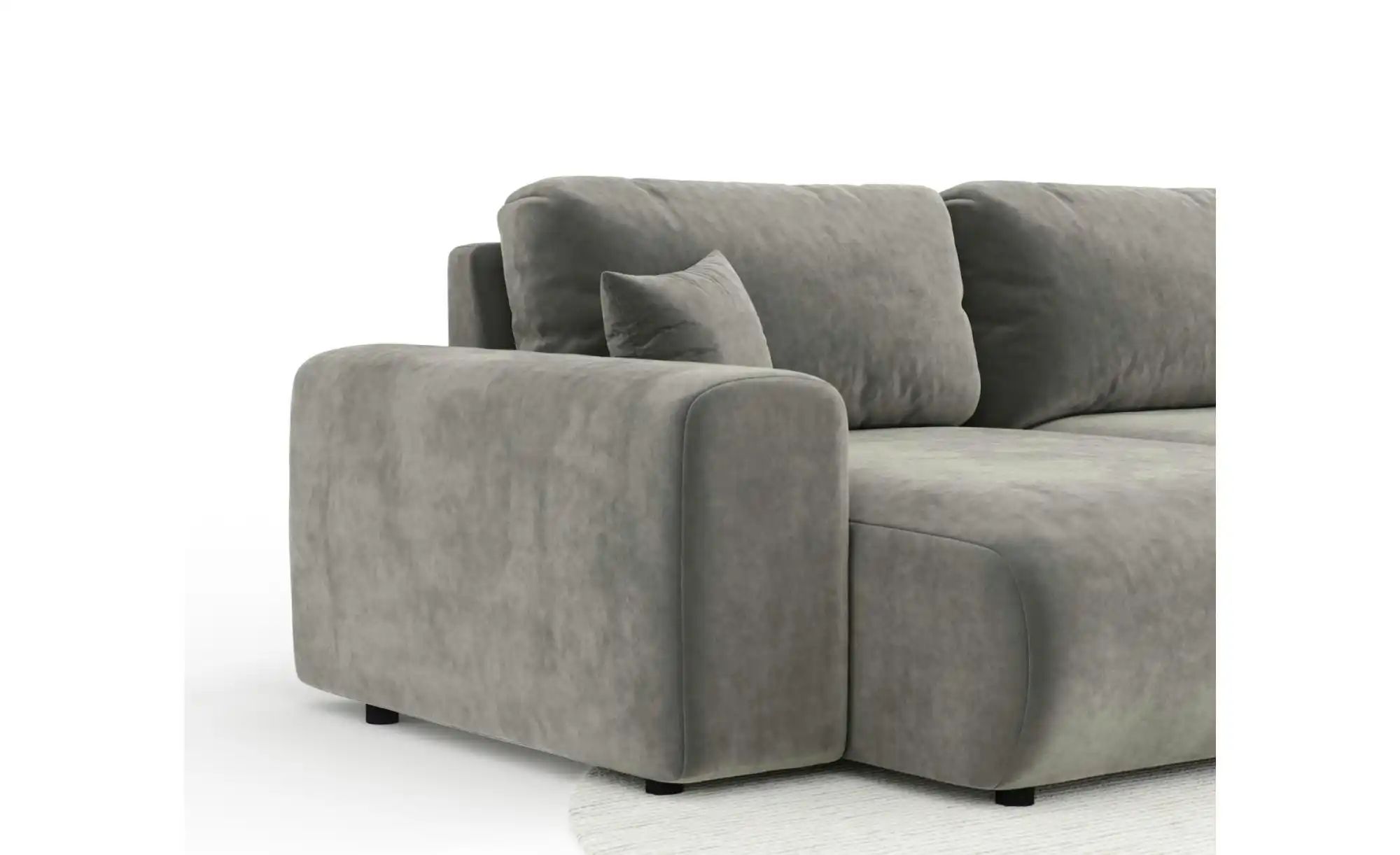 Wohnlandschaft  Zanzibar  ¦ grau ¦ Maße (cm): B: 325 H: 79 Polstermöbel > S günstig online kaufen