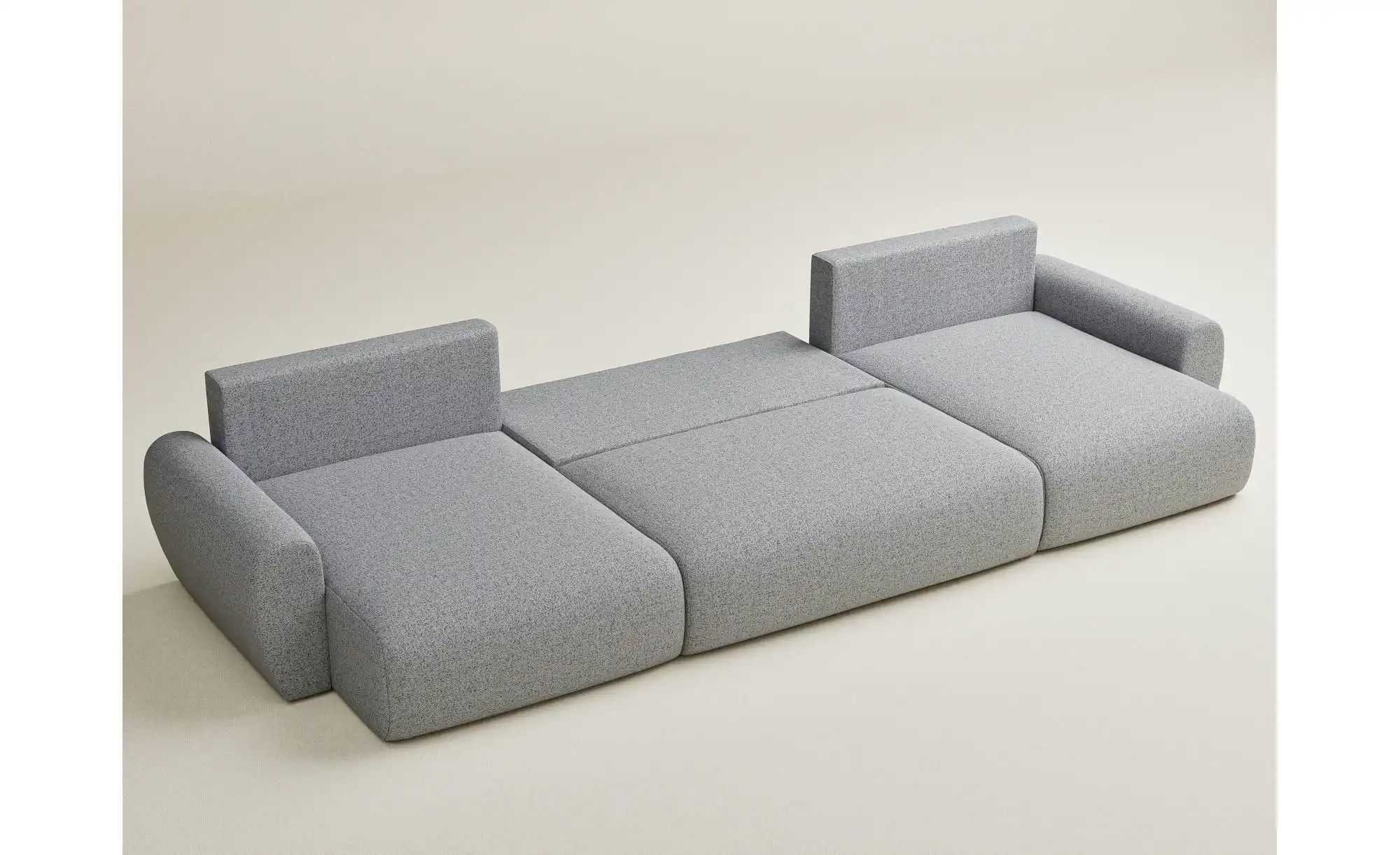 Wohnlandschaft  Numba ¦ grau ¦ Maße (cm): B: 397 H: 70 Polstermöbel > Sofas günstig online kaufen