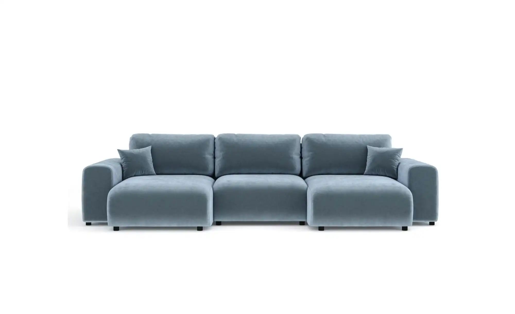 Wohnlandschaft  Zanzibar  ¦ blau ¦ Maße (cm): B: 325 H: 79 Polstermöbel > S günstig online kaufen