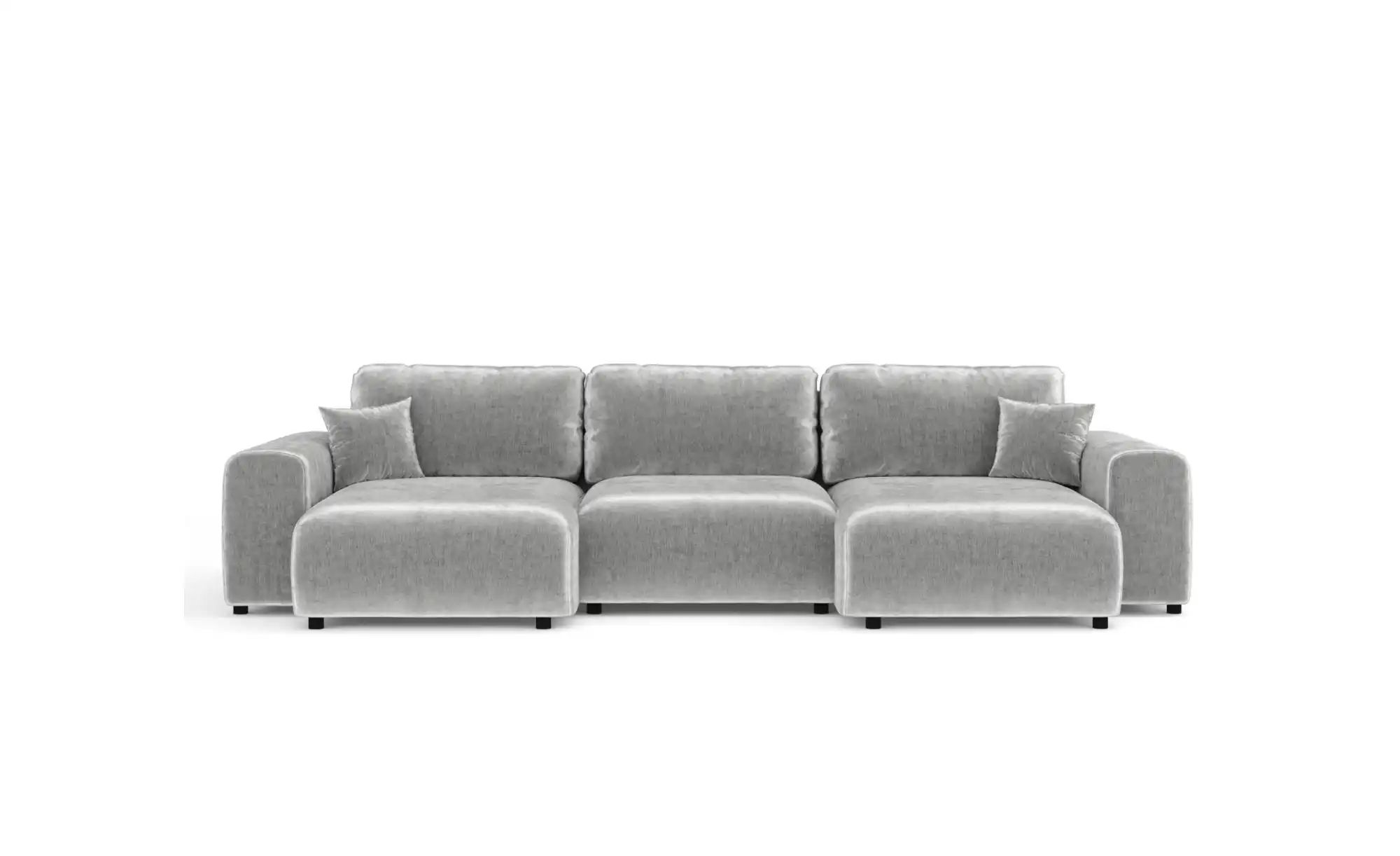 Wohnlandschaft  Zanzibar ¦ grau ¦ Maße (cm): B: 325 H: 79 Polstermöbel > So günstig online kaufen