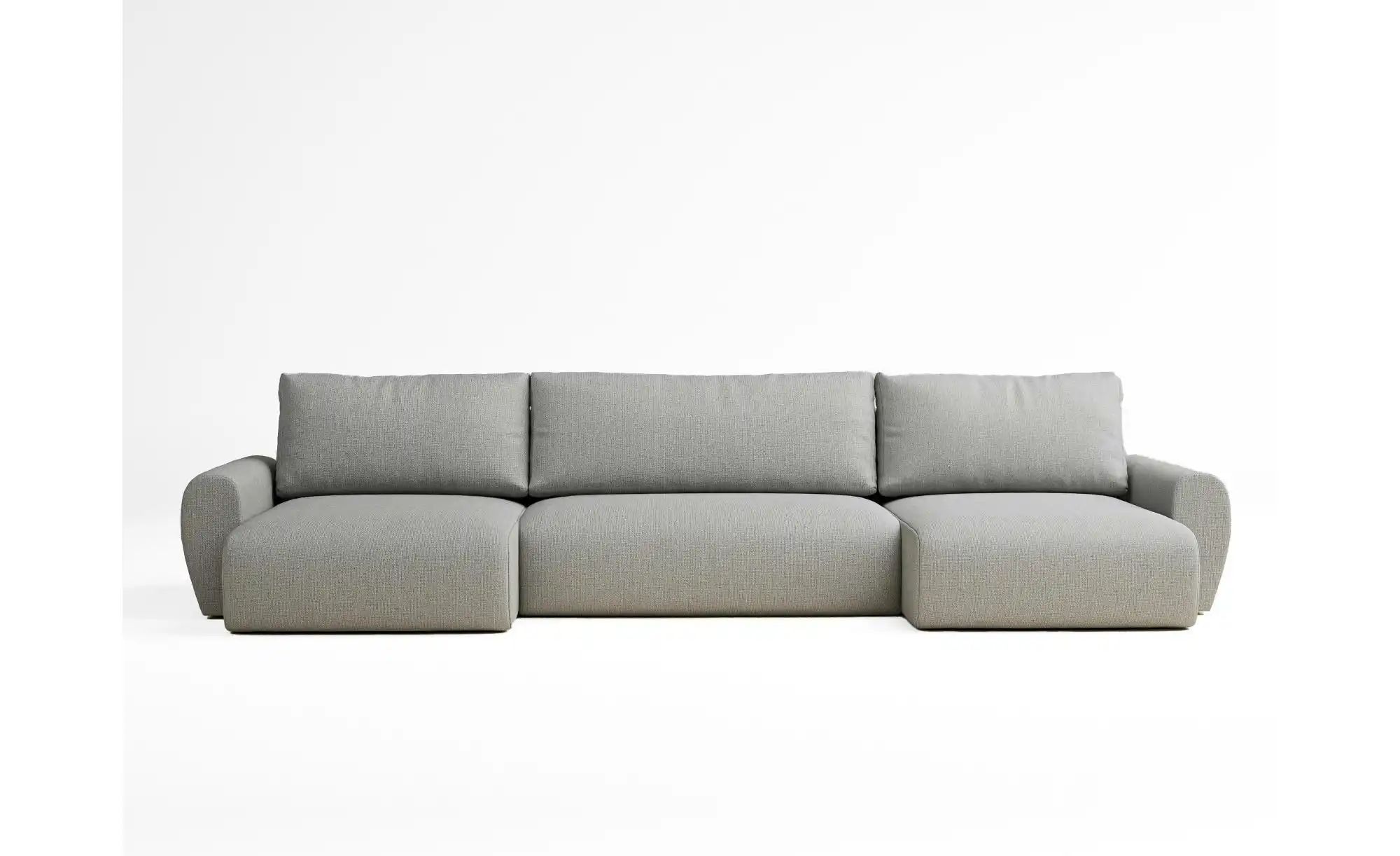 Wohnlandschaft  Numba ¦ grau ¦ Maße (cm): B: 397 H: 70 Polstermöbel > Sofas günstig online kaufen
