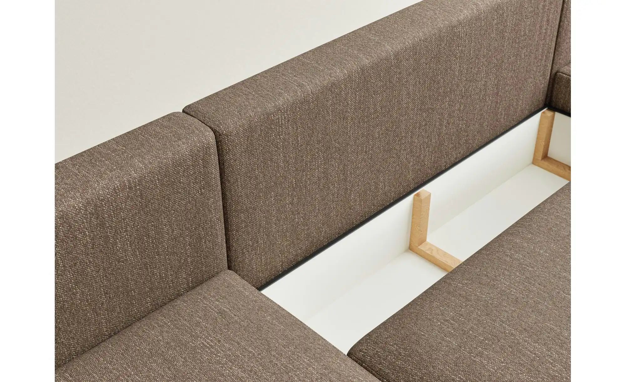 Wohnlandschaft  Numba ¦ braun ¦ Maße (cm): B: 397 H: 70 Polstermöbel > Sofa günstig online kaufen