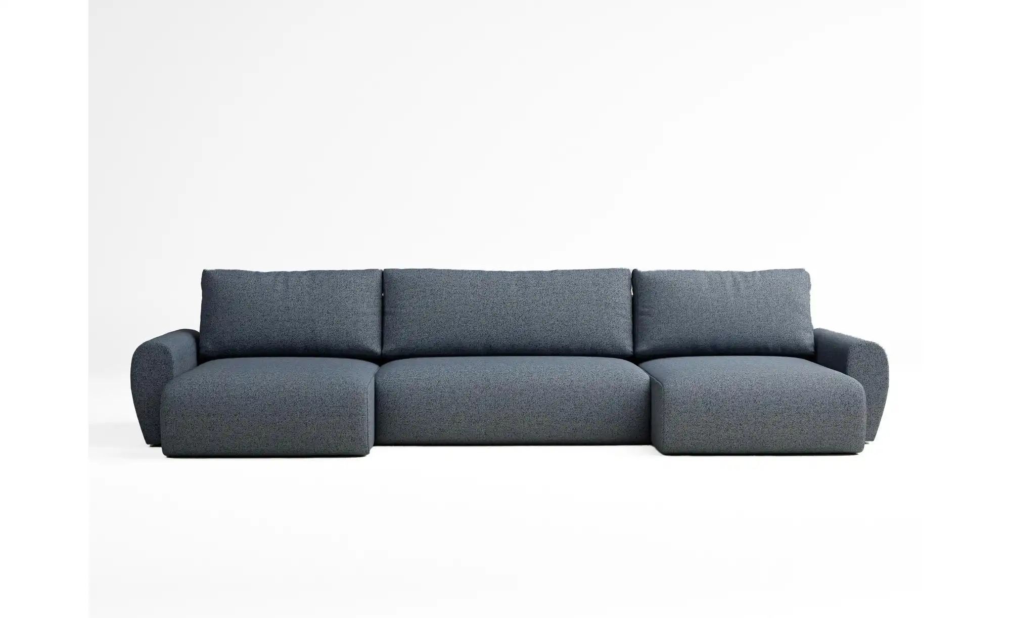 Wohnlandschaft  Numba ¦ blau ¦ Maße (cm): B: 397 H: 70 Polstermöbel > Sofas günstig online kaufen