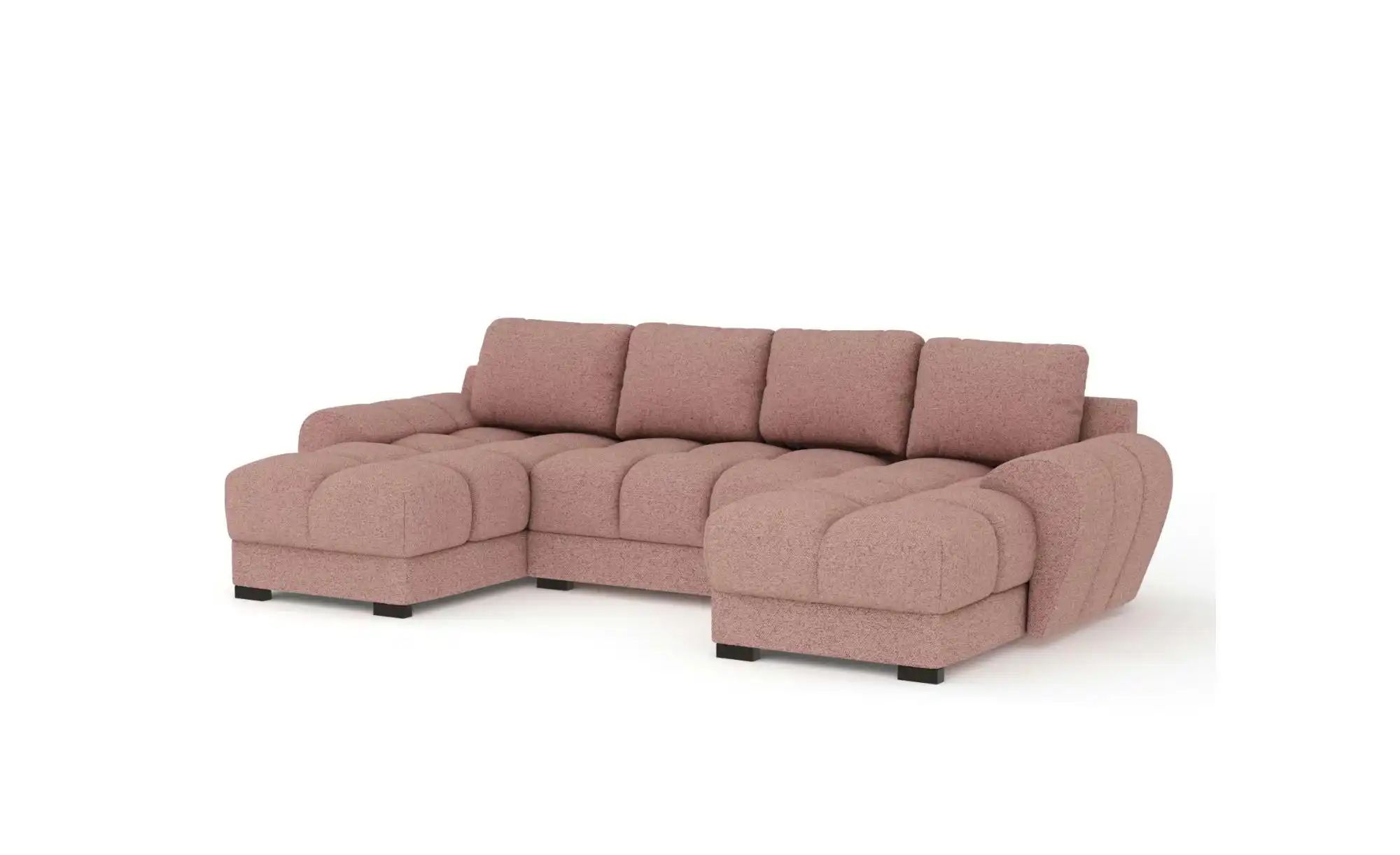 Wohnlandschaft  Peebles ¦ rosa/pink ¦ Maße (cm): B: 330 H: 90 Polstermöbel günstig online kaufen