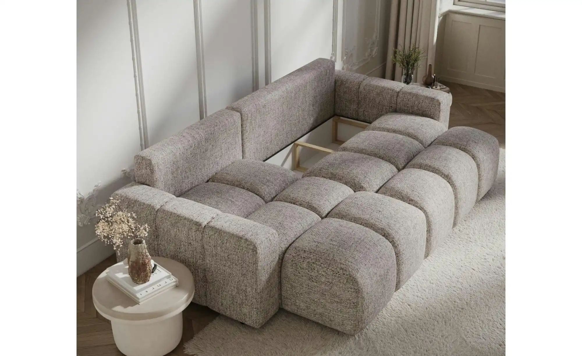 Ecksofa   ¦ braun ¦ Maße (cm): B: 233 H: 84 Polstermöbel > Sofas > Ecksofas günstig online kaufen