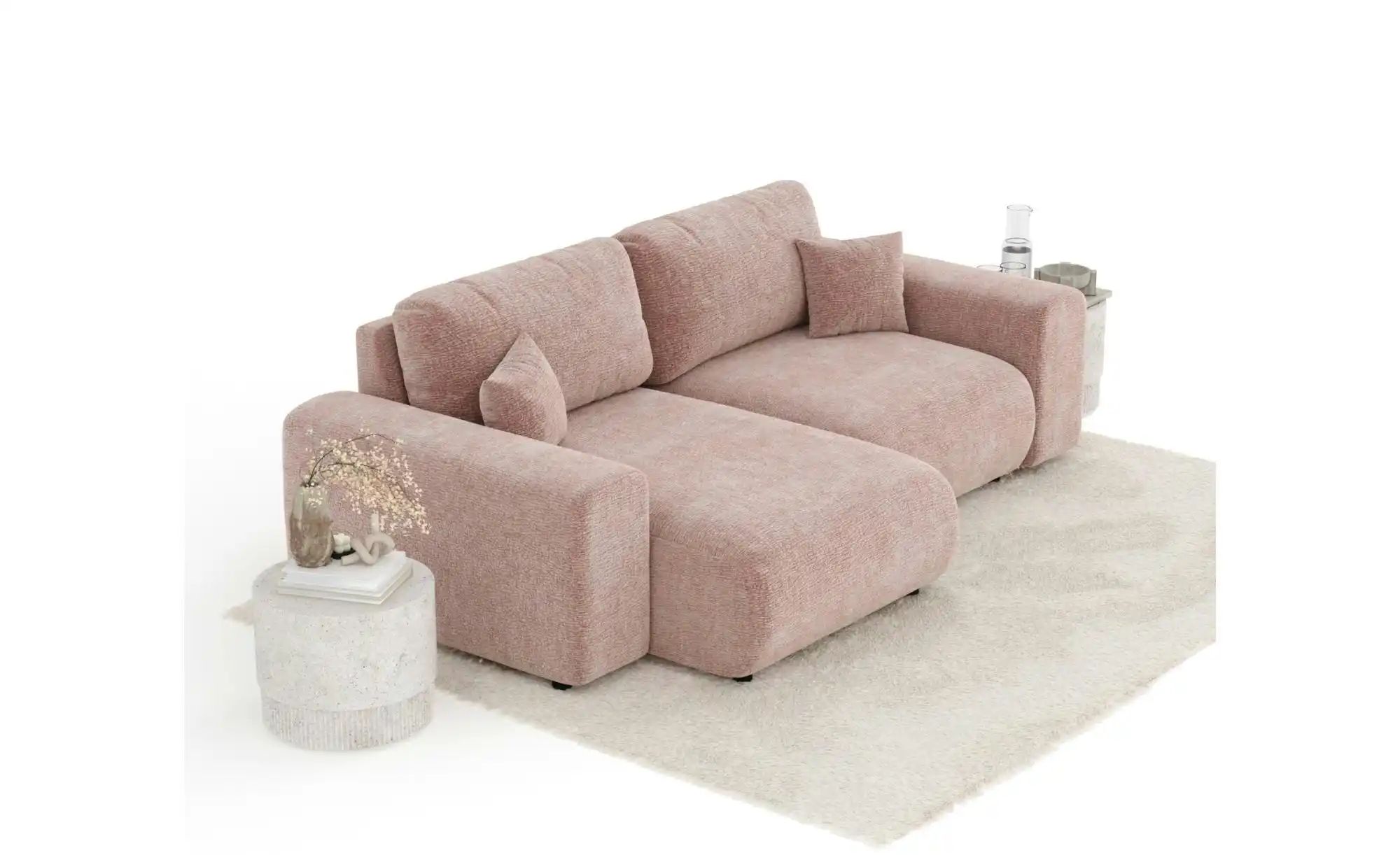 Thumbnail - Ecksofa Zanzibar ¦ rosa/pink ¦ Maße (cm): B: 237 H: 79 Polstermöbel > Sofas > Ecksofas - Höffner