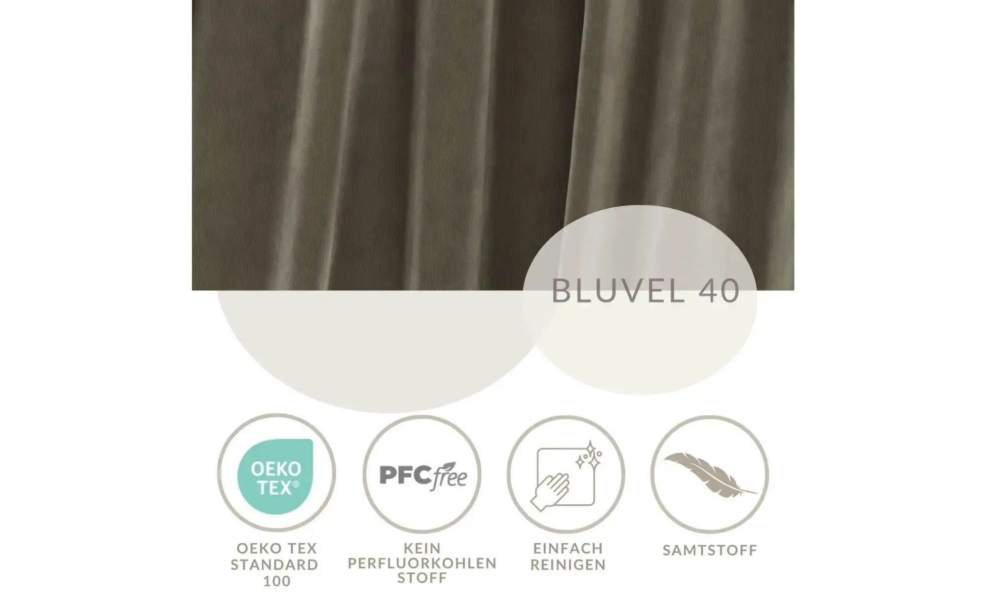 Thumbnail - Ecksofa Zanzibar ¦ braun ¦ Maße (cm): B: 237 H: 79 Polstermöbel > Sofas > Ecksofas - Höffner