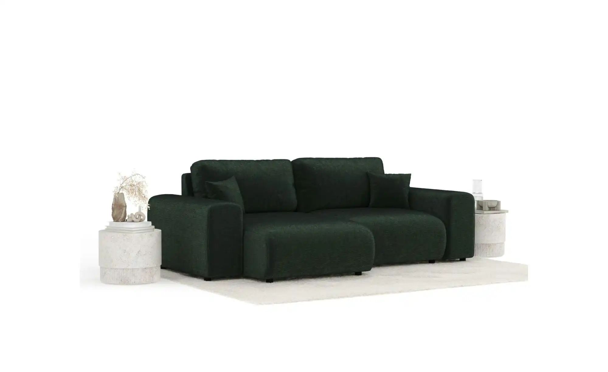 Thumbnail - Ecksofa  Zanzibar ¦ grün ¦ Maße (cm): B: 237 H: 79 Polstermöbel > Sofas > Ecksofas - Höffner
