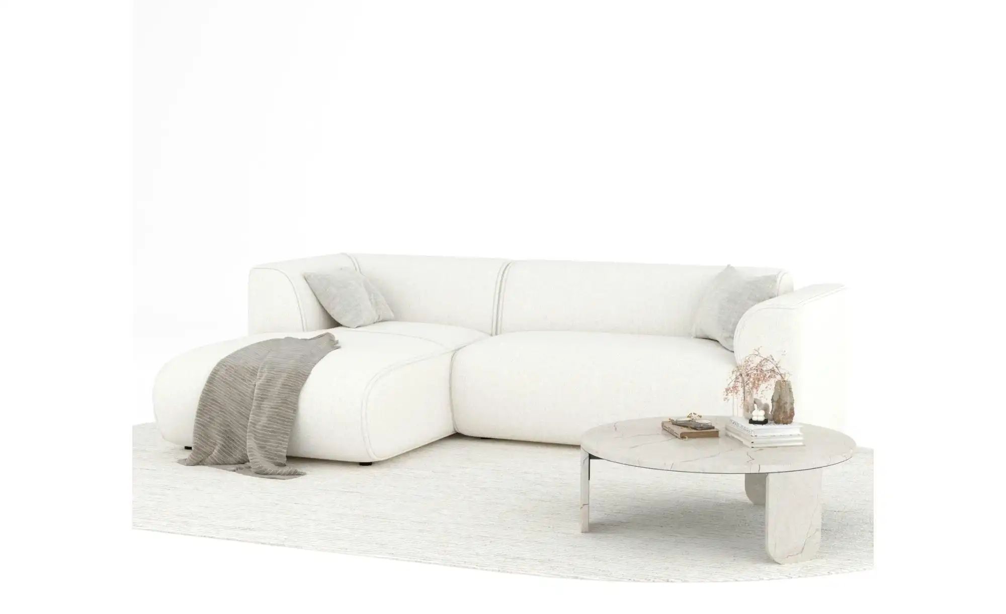 Ecksofa   ¦ grün ¦ Maße (cm): B: 256 H: 69 Polstermöbel > Sofas > Ecksofas günstig online kaufen
