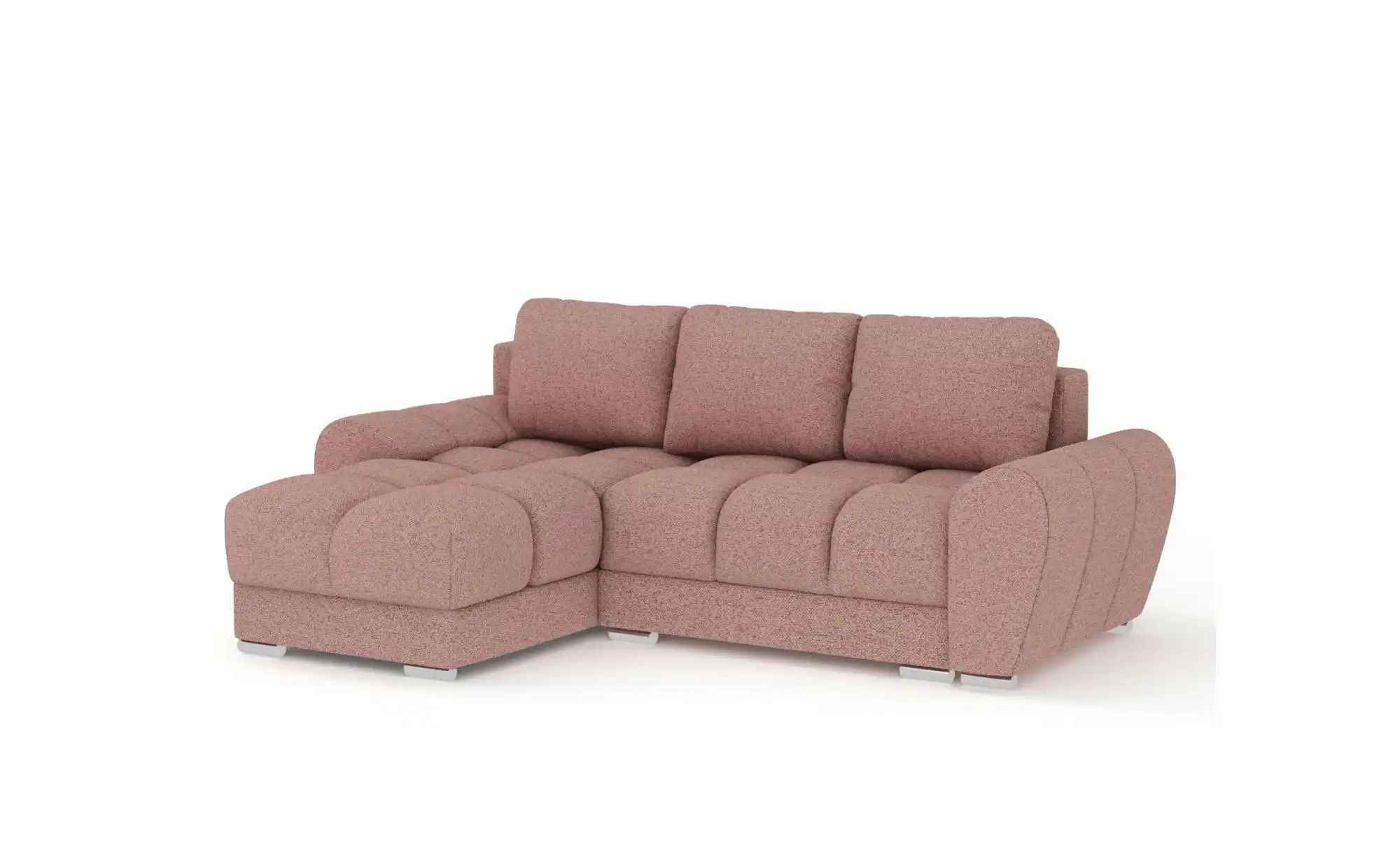 Ecksofa   ¦ rosa/pink ¦ Maße (cm): B: 256 H: 90 Polstermöbel > Sofas > Ecks günstig online kaufen