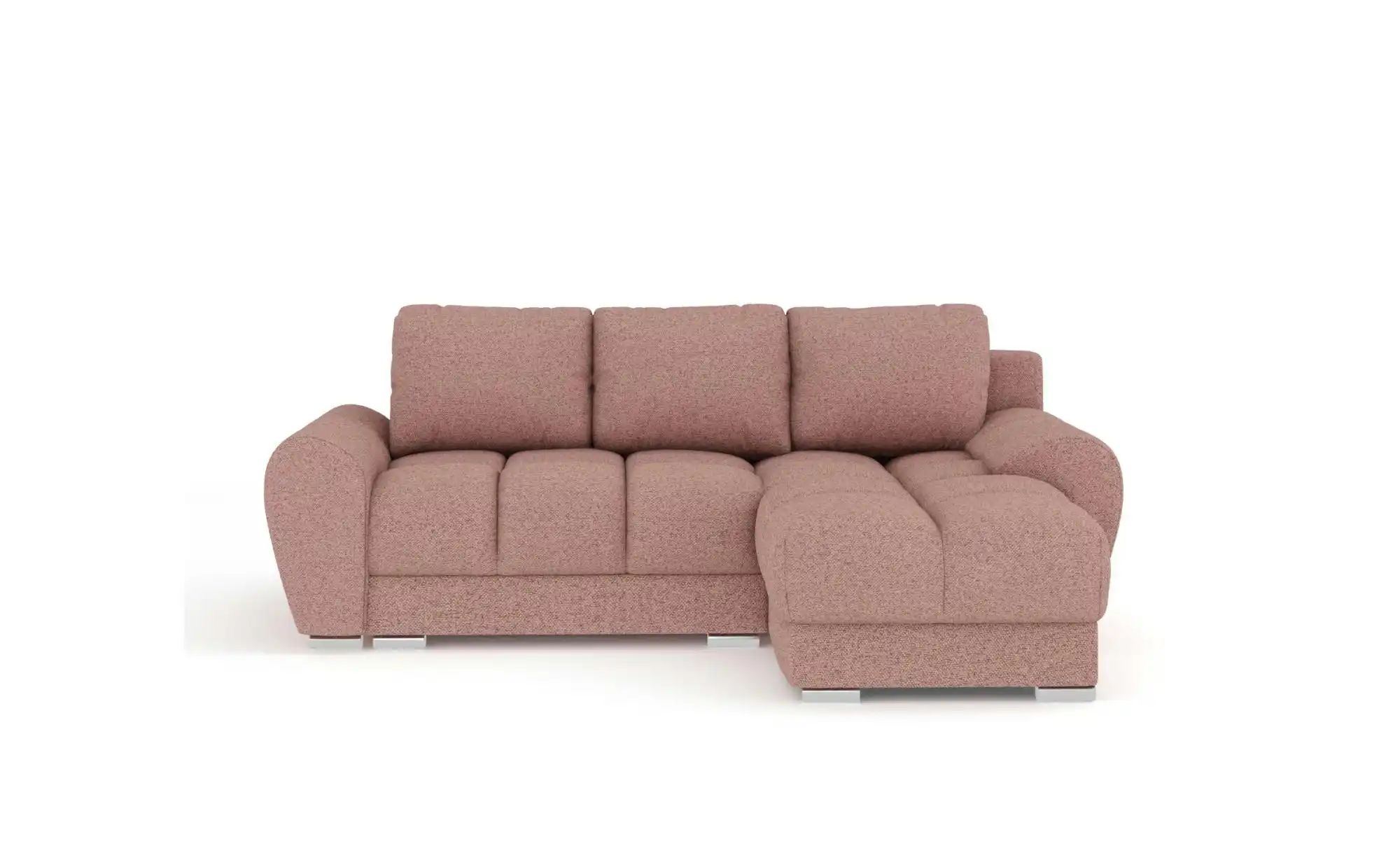 Ecksofa   ¦ rosa/pink ¦ Maße (cm): B: 256 H: 90 Polstermöbel > Sofas > Ecks günstig online kaufen
