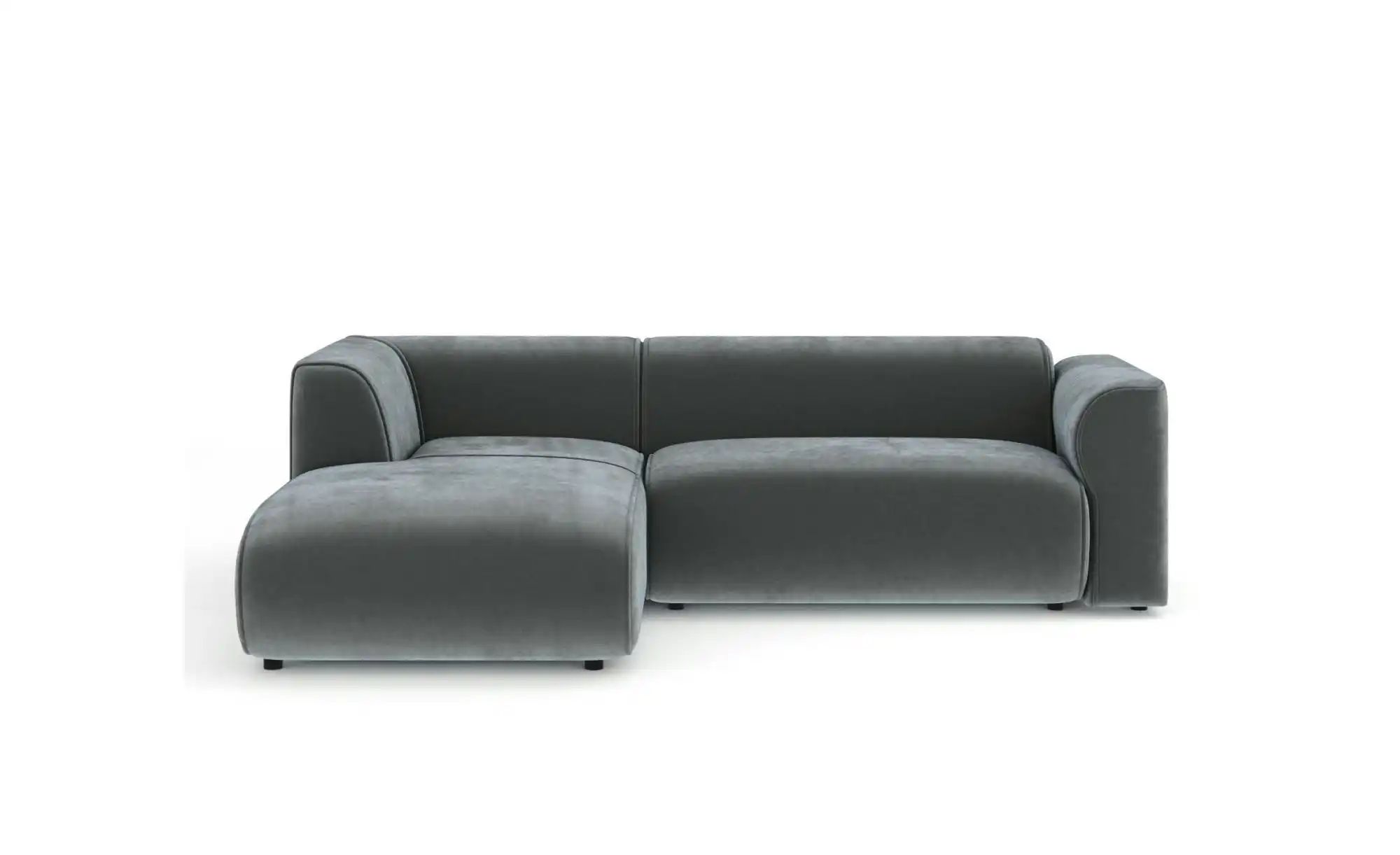Ecksofa Melani ¦ rosa/pink ¦ Maße (cm): B: 256 H: 69 Polstermöbel > Sofas günstig online kaufen