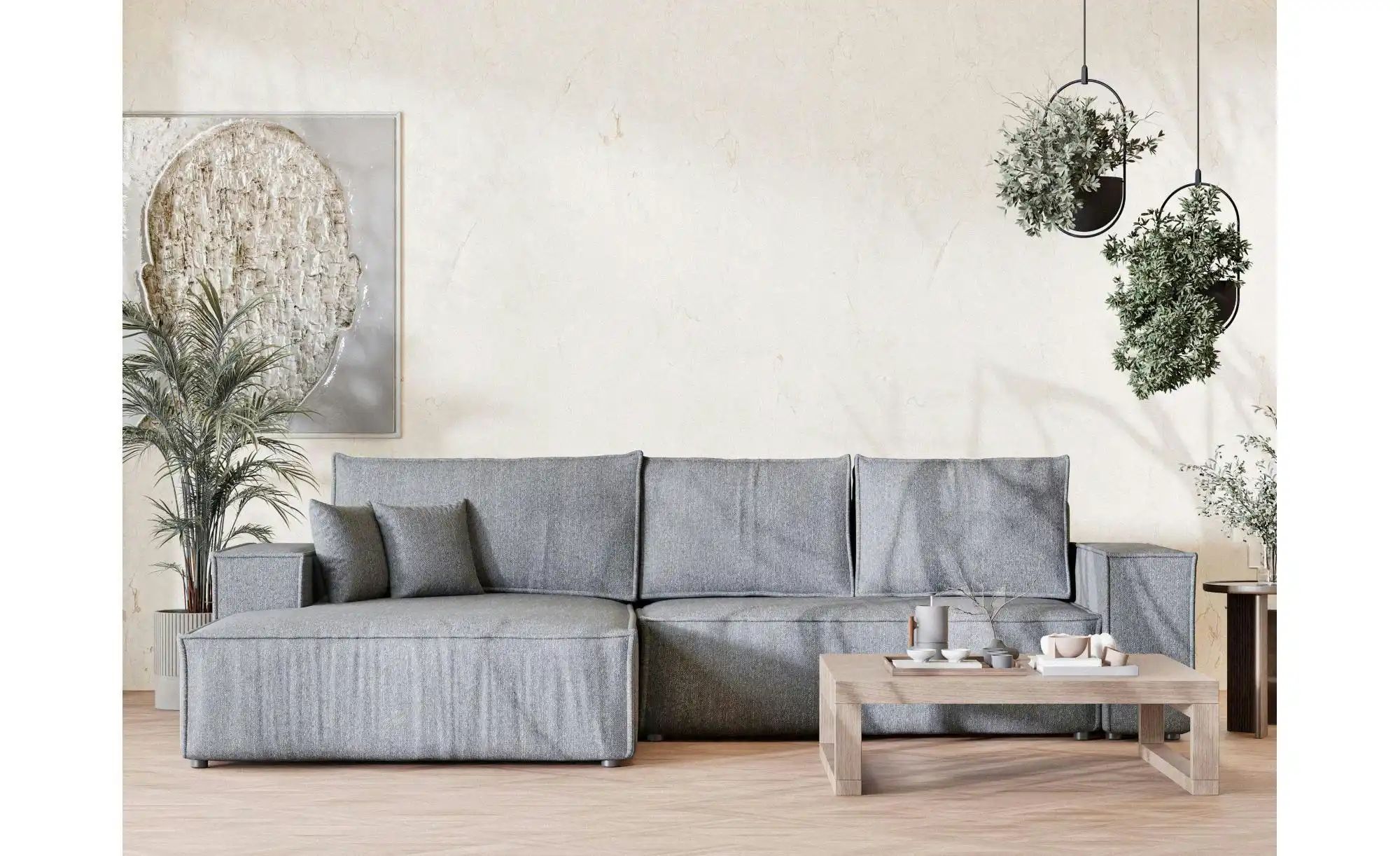 Thumbnail - Ecksofa Maze ¦ grau ¦ Maße (cm): B: 294 H: 70 Polstermöbel > Sofas > Ecksofas - Höffner