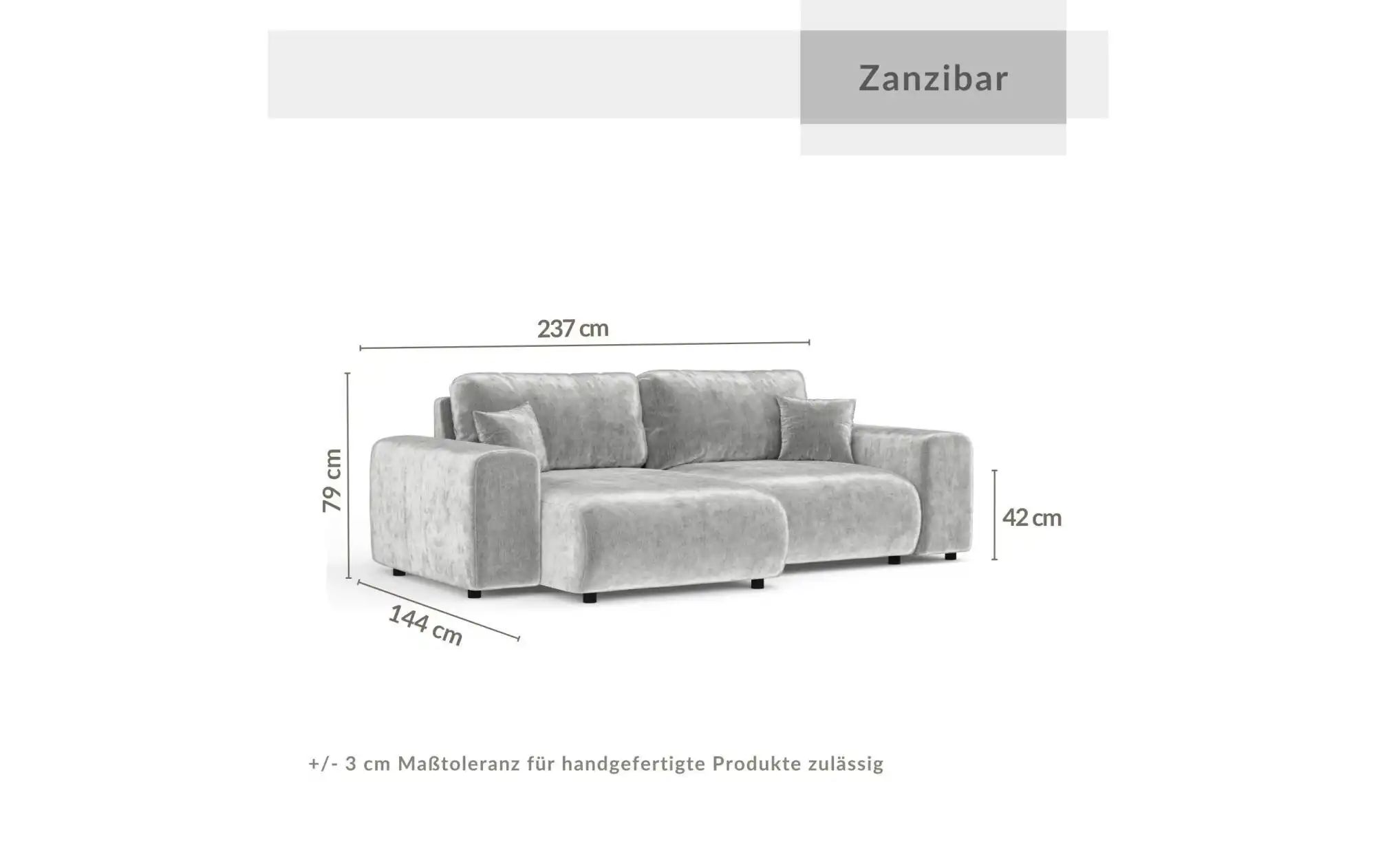 Ecksofa   ¦ beige ¦ Maße (cm): B: 237 H: 79 Polstermöbel > Sofas > Ecksofas günstig online kaufen