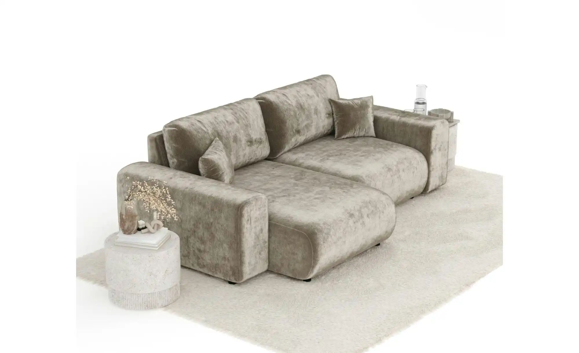 Thumbnail - Ecksofa Zanzibar ¦ beige ¦ Maße (cm): B: 237 H: 79 Polstermöbel > Sofas > Ecksofas - Höffner