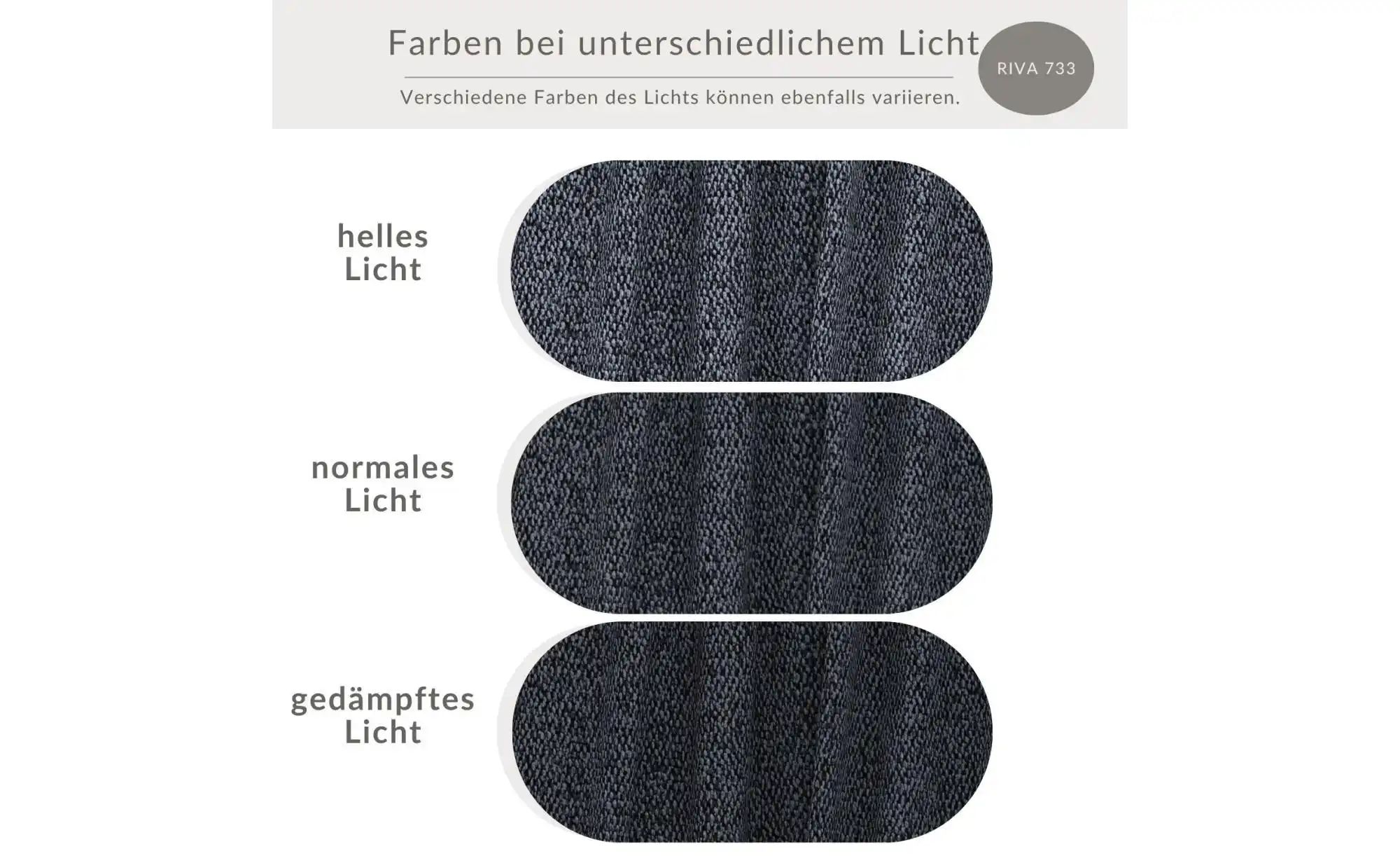 Thumbnail - Ecksofa Numba ¦ blau ¦ Maße (cm): B: 253 H: 88 Polstermöbel > Sofas > 3-Sitzer - Höffner