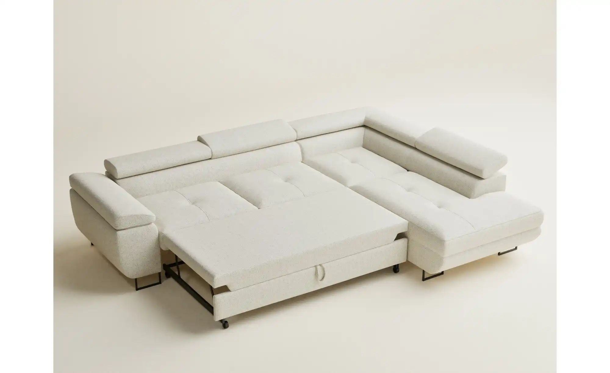 Ecksofa  Concord ¦ creme ¦ Maße (cm): B: 277 H: 100 Polstermöbel > Sofas > günstig online kaufen