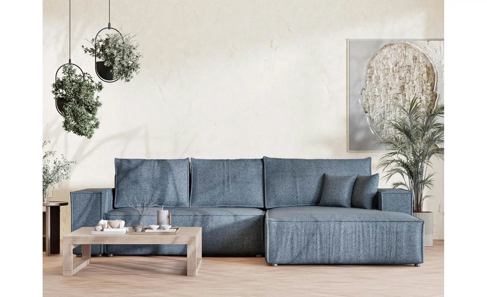 Thumbnail - Ecksofa  Maze ¦ blau ¦ Maße (cm): B: 294 H: 70 Polstermöbel > Sofas > Ecksofas - Höffner