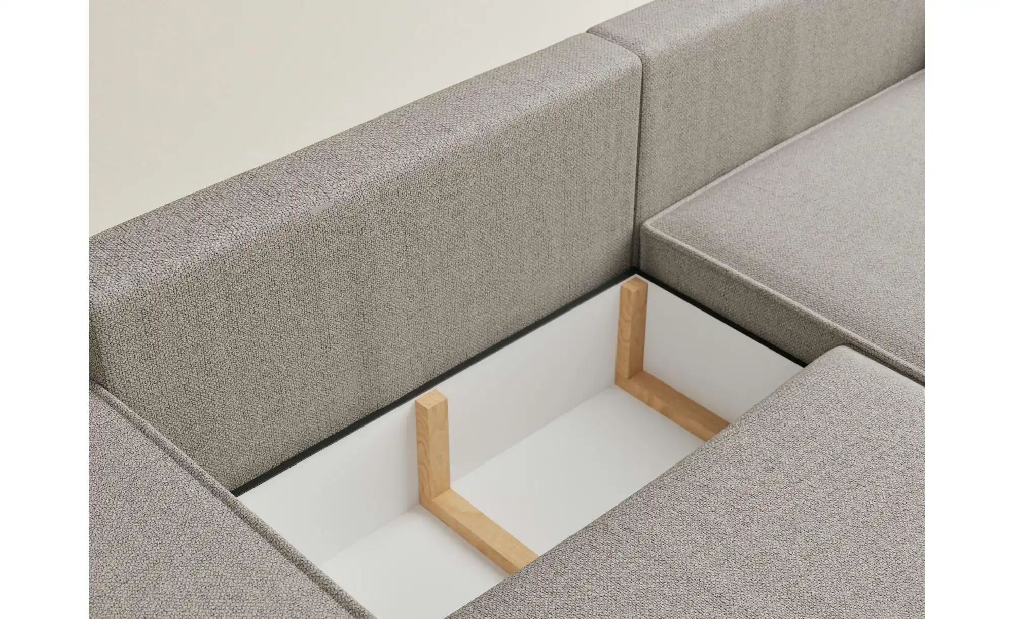 Thumbnail - Ecksofa   ¦ beige ¦ Maße (cm): B: 255 H: 70 Polstermöbel > Sofas > 3-Sitzer - Höffner