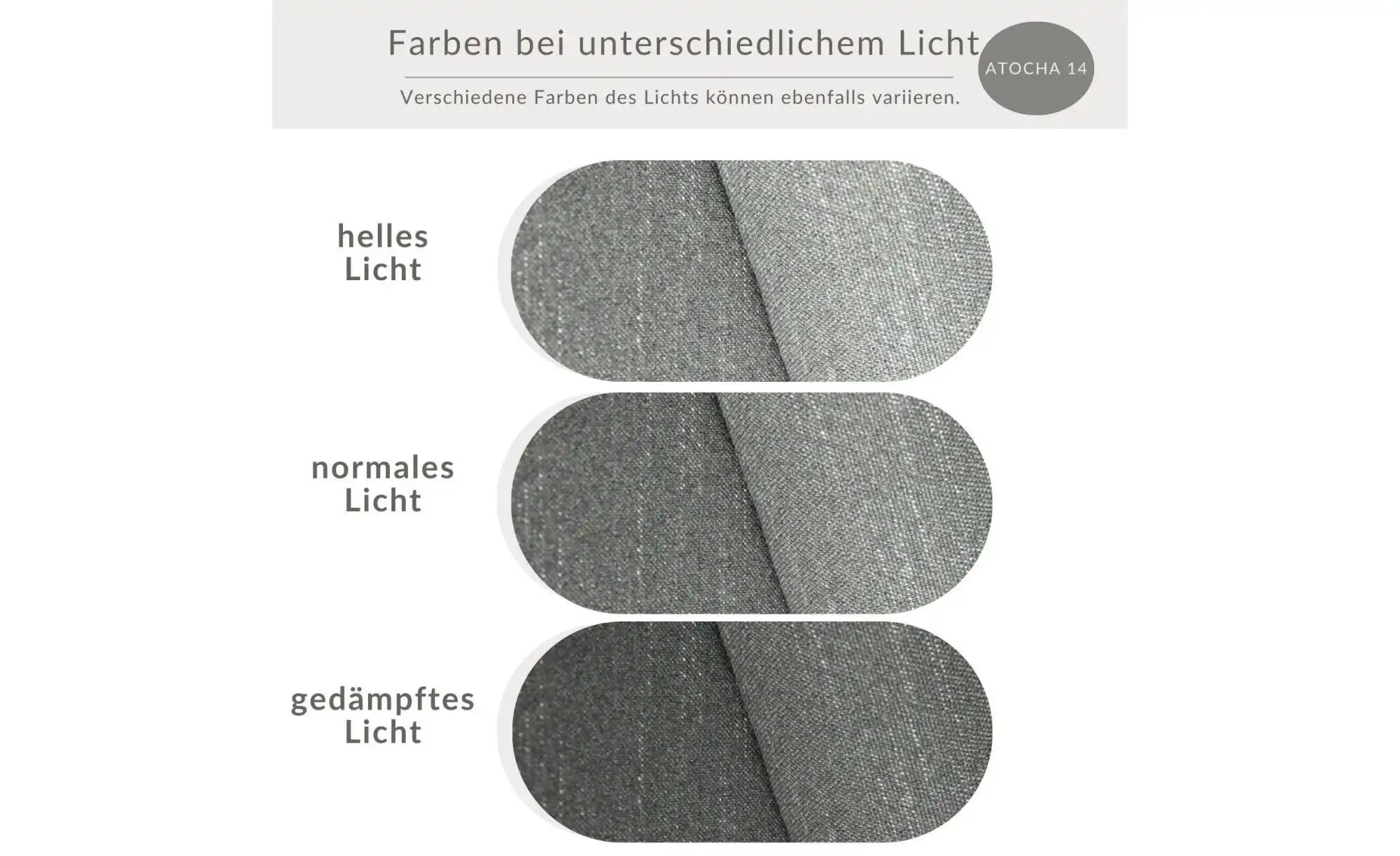 Thumbnail - Ecksofa  Zaya ¦ grau ¦ Maße (cm): B: 255 H: 70 Polstermöbel > Sofas > 3-Sitzer - Höffner