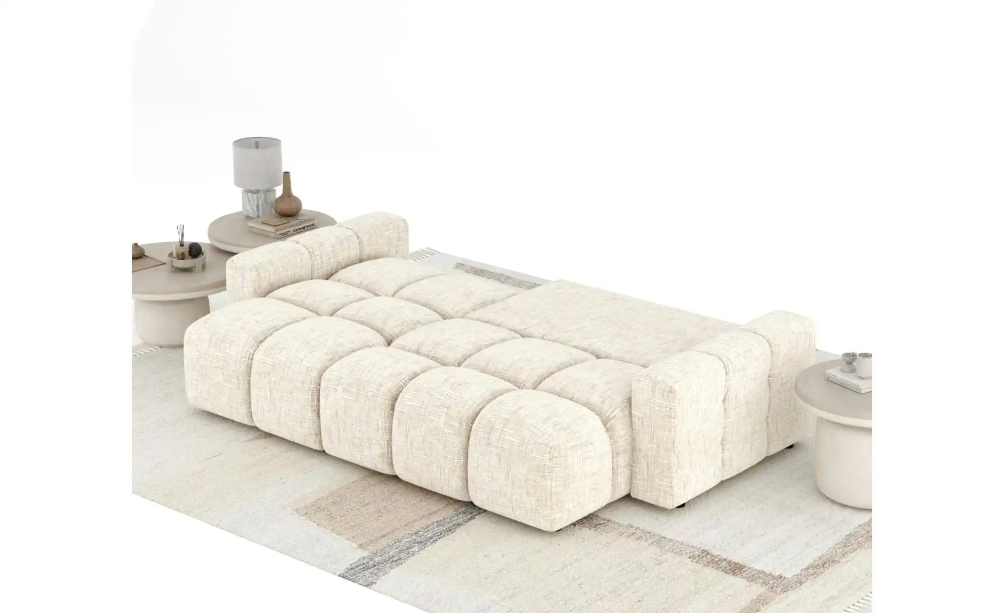 Ecksofa   ¦ creme ¦ Maße (cm): B: 233 H: 84 Polstermöbel > Sofas > Ecksofas günstig online kaufen