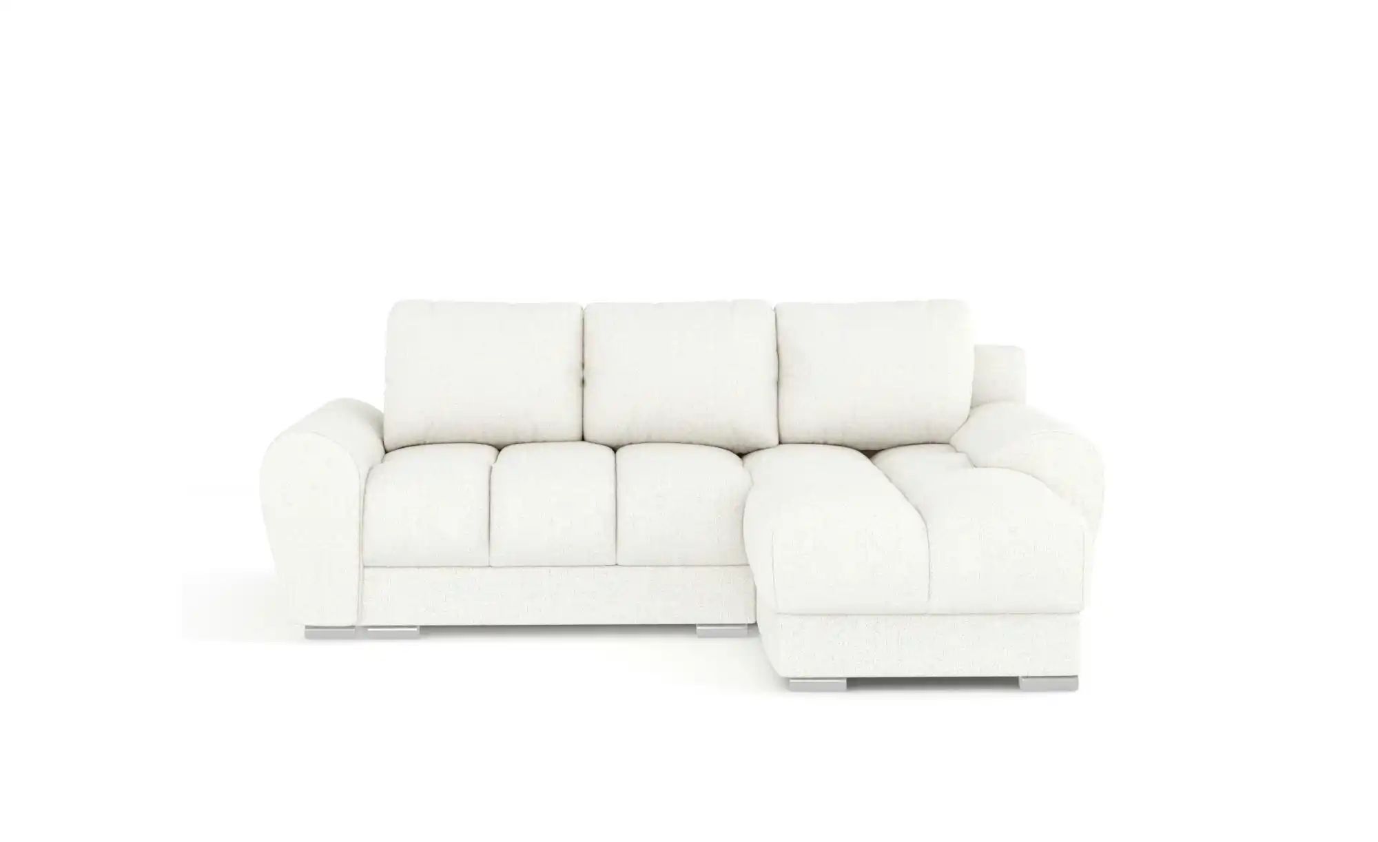 Ecksofa  Peebles ¦ creme ¦ Maße (cm): B: 256 H: 90 Polstermöbel > Sofas > E günstig online kaufen