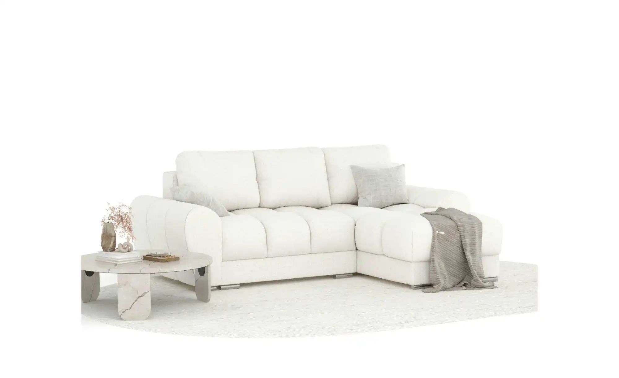 Thumbnail - Ecksofa  Peebles ¦ creme ¦ Maße (cm): B: 256 H: 90 Polstermöbel > Sofas > Ecksofas - Höffner