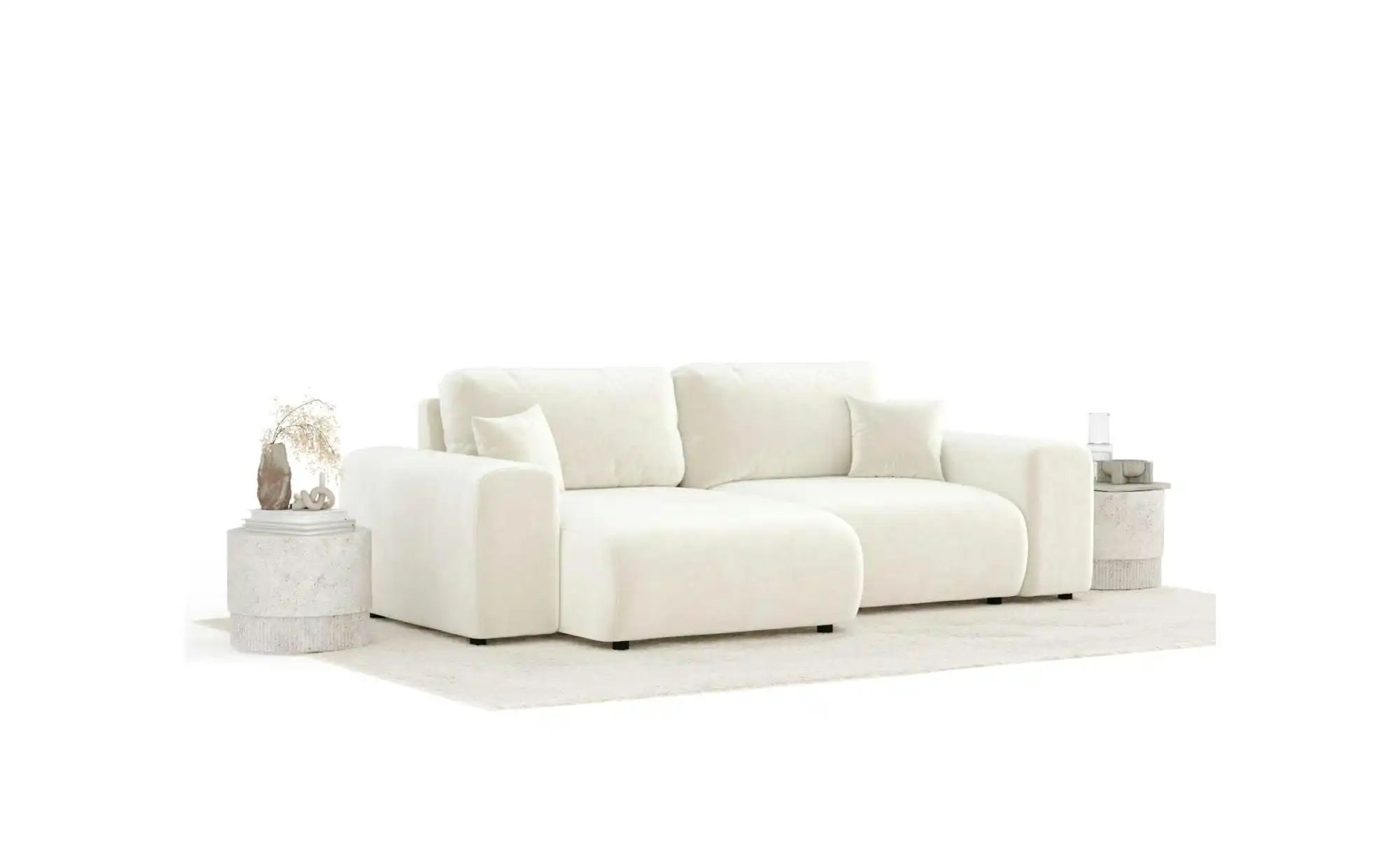 Ecksofa   ¦ creme ¦ Maße (cm): B: 237 H: 79 Polstermöbel > Sofas > Ecksofas günstig online kaufen