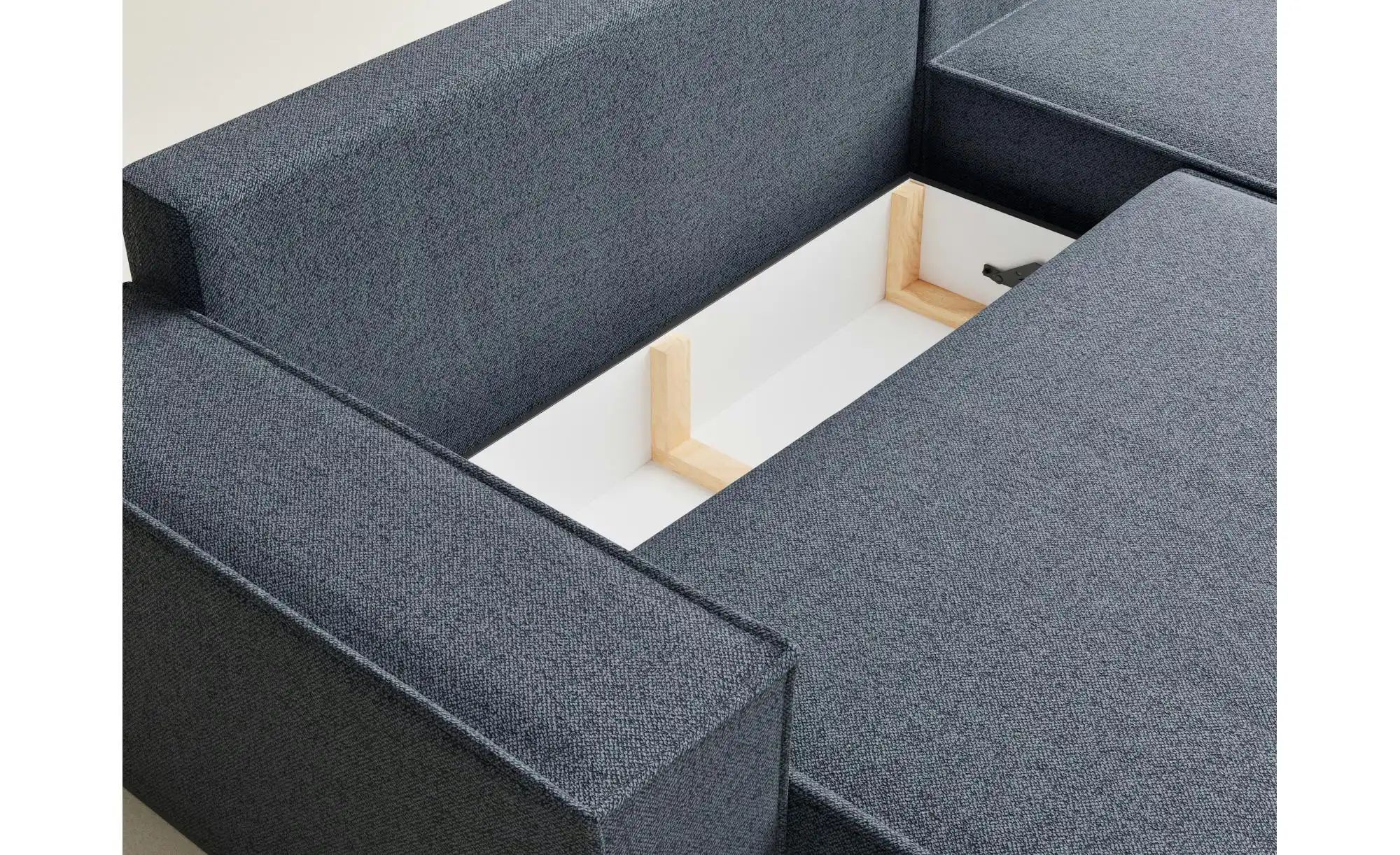 Ecksofa  Maze ¦ blau ¦ Maße (cm): B: 294 H: 70 Polstermöbel > Sofas > Eckso günstig online kaufen