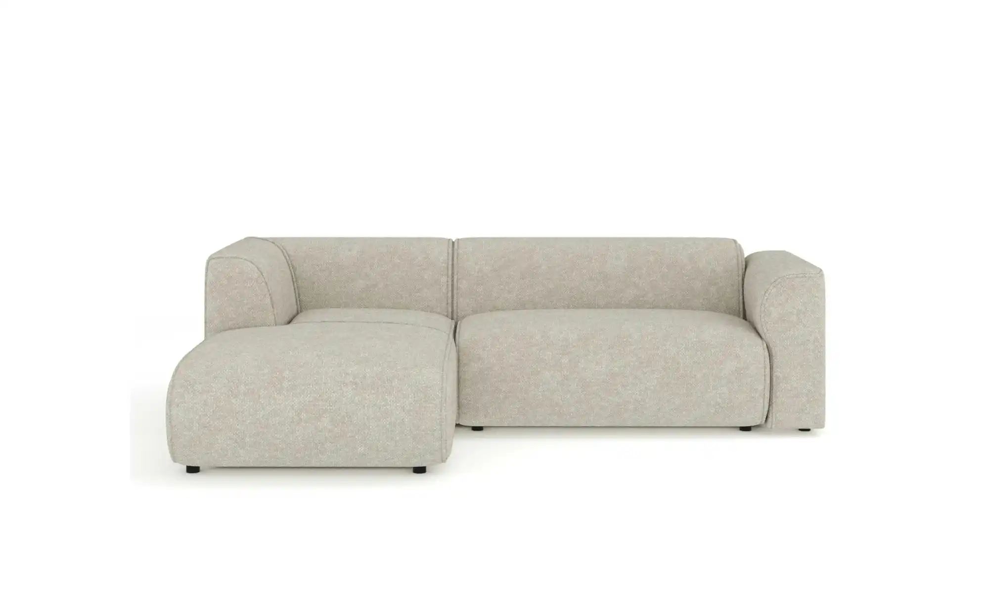 Ecksofa  Melani ¦ grau ¦ Maße (cm): B: 256 H: 69 Polstermöbel > Sofas > Eck günstig online kaufen