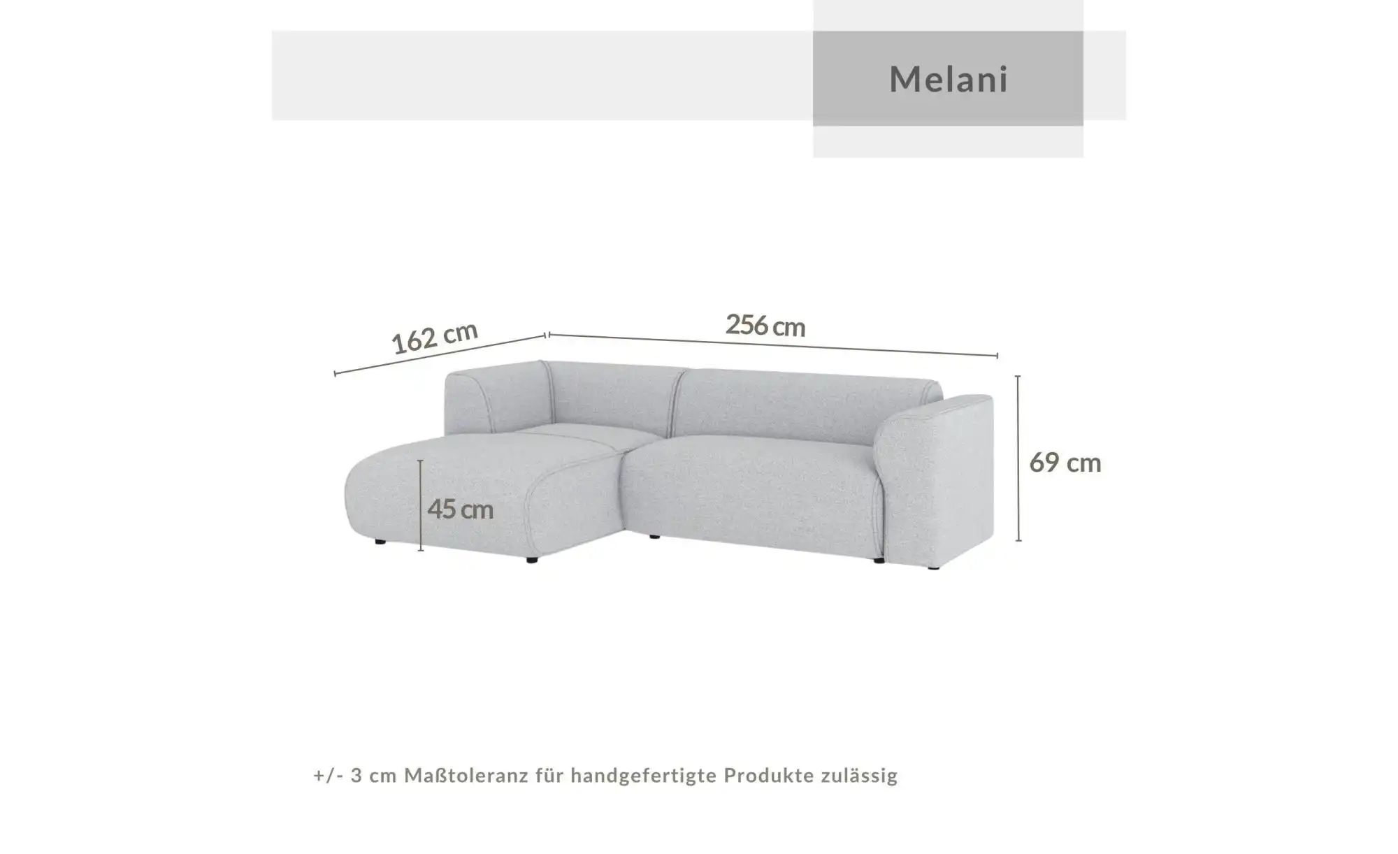 Ecksofa   ¦ kupfer ¦ Maße (cm): B: 256 H: 69 Polstermöbel > Sofas > Ecksofa günstig online kaufen