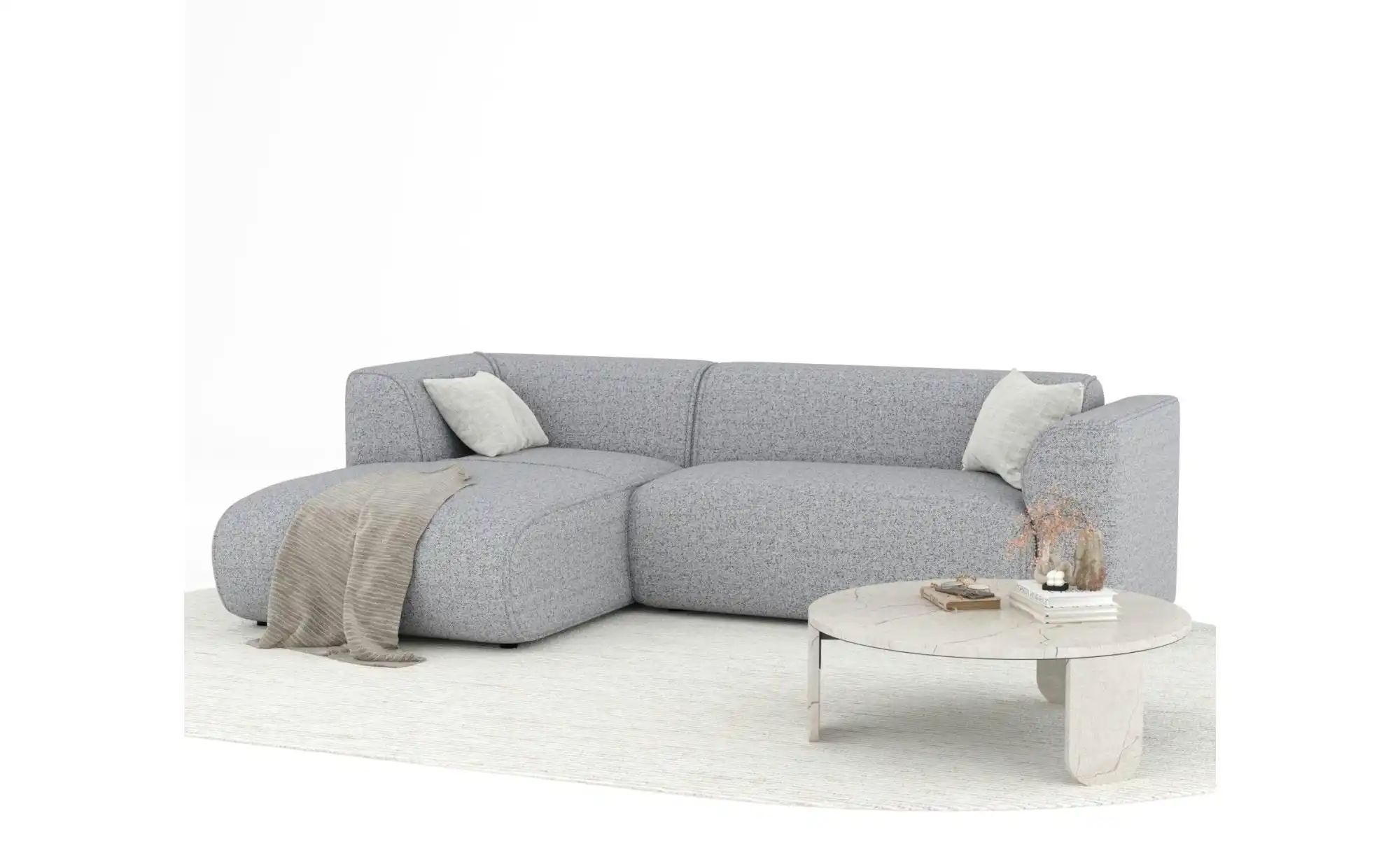 Thumbnail - Ecksofa  Melani ¦ kupfer ¦ Maße (cm): B: 256 H: 69 Polstermöbel > Sofas > Ecksofas - Höffner