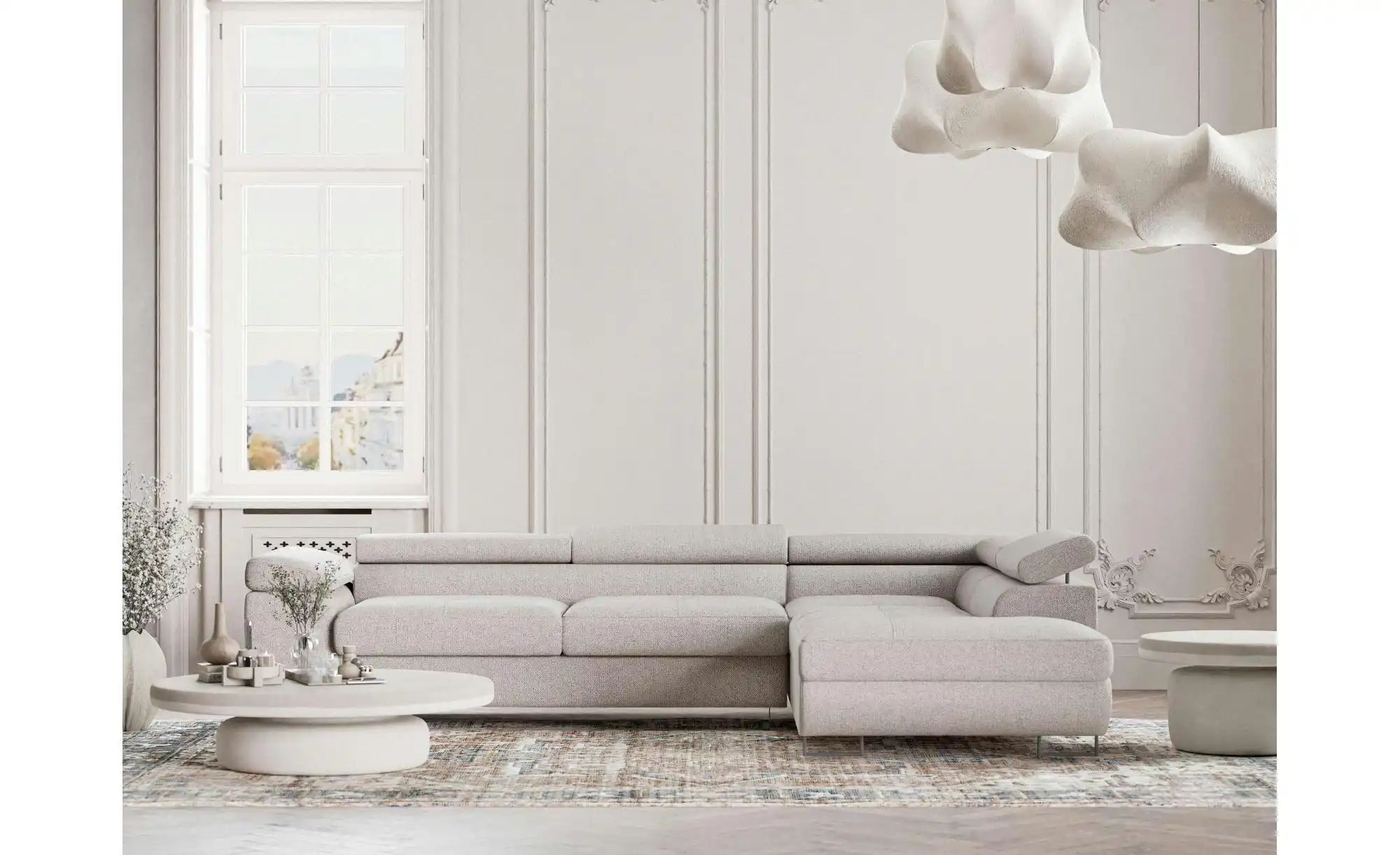 Thumbnail - Ecksofa  Concord ¦ beige ¦ Maße (cm): B: 277 H: 100 Polstermöbel > Sofas > Ecksofas - Höffner