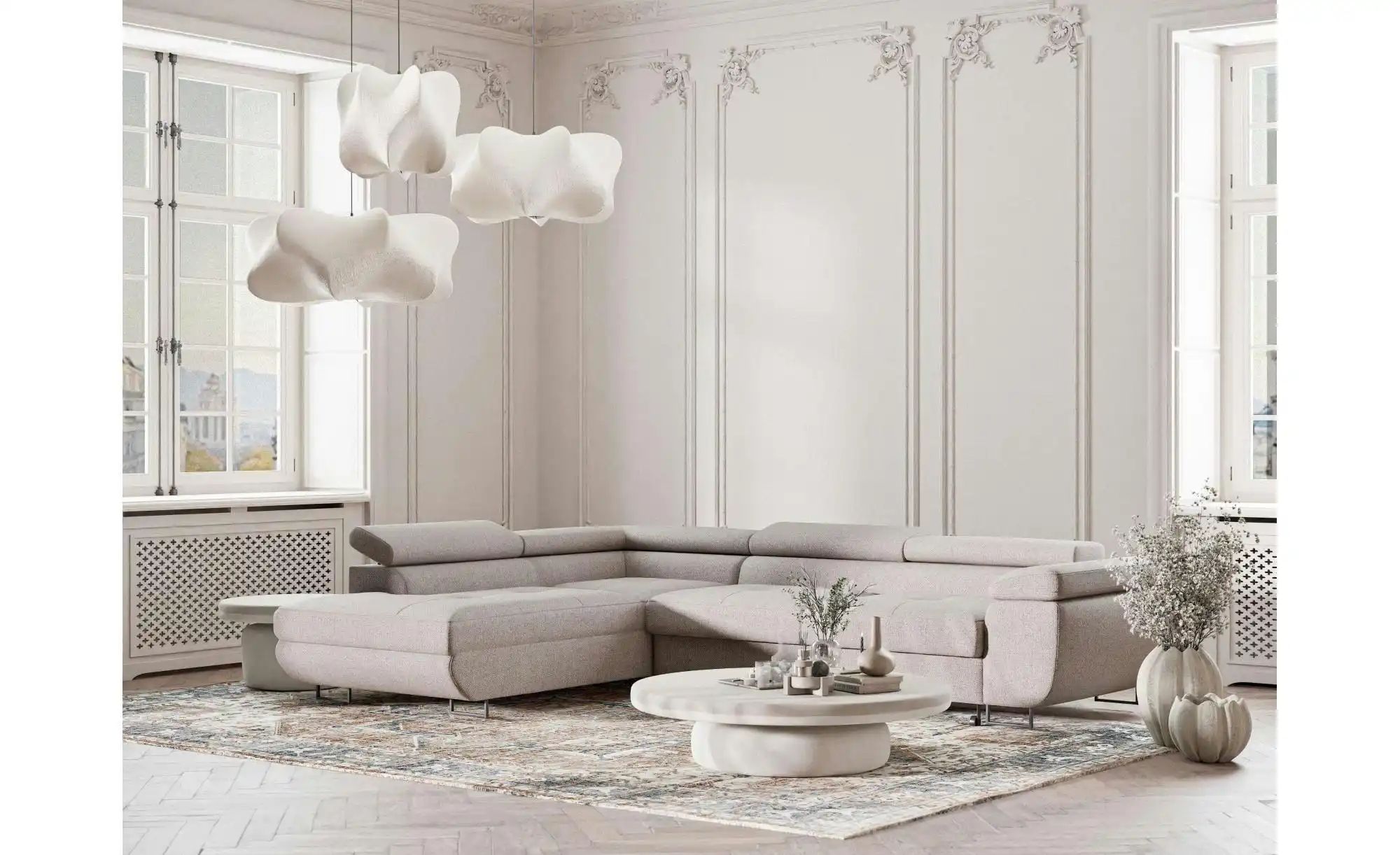 Thumbnail - Ecksofa  Concord ¦ beige ¦ Maße (cm): B: 277 H: 100 Polstermöbel > Sofas > Ecksofas - Höffner