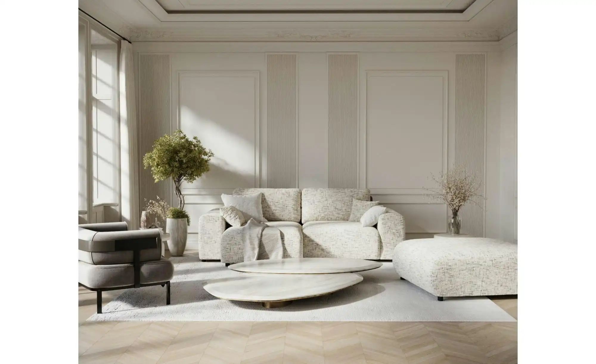 Thumbnail - Ecksofa  Zanzibar ¦ beige ¦ Maße (cm): B: 237 H: 79 Polstermöbel > Sofas > Ecksofas - Höffner