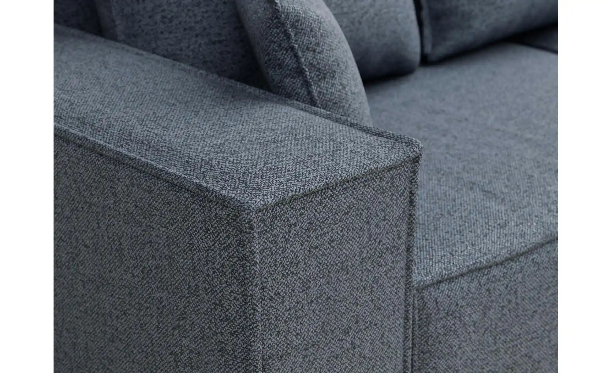 Thumbnail - Ecksofa ¦ blau ¦ Maße (cm): B: 255 H: 70 Polstermöbel > Sofas > 3-Sitzer - Höffner