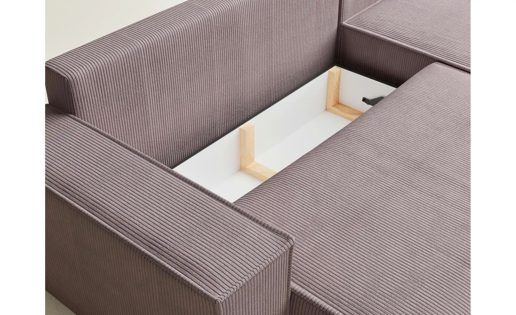 Ecksofa  Maze ¦ lila/violett ¦ Maße (cm): B: 294 H: 70 Polstermöbel > Sofas günstig online kaufen