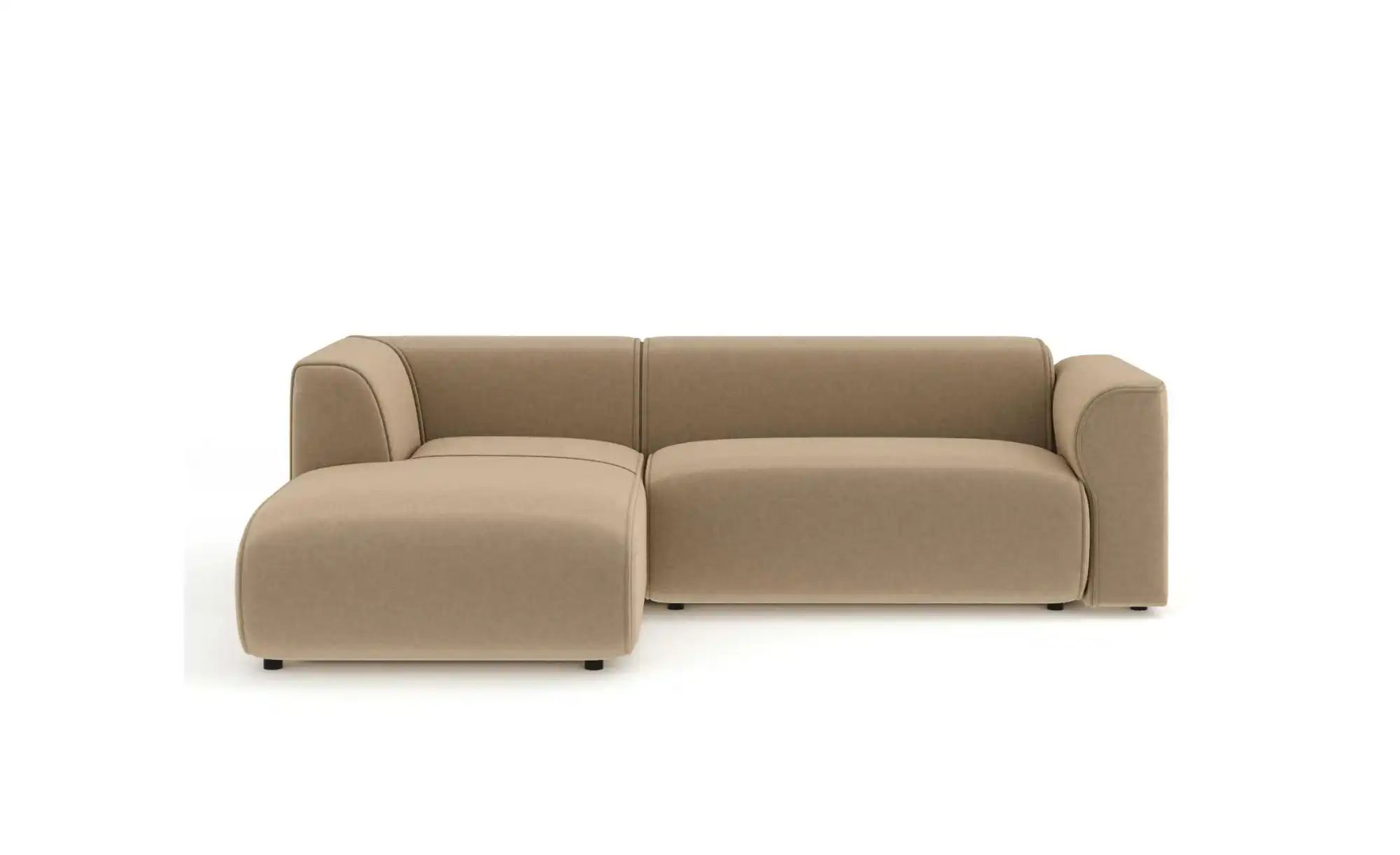 Ecksofa  Melani ¦ beige ¦ Maße (cm): B: 256 H: 69 Polstermöbel > Sofas > Ec günstig online kaufen